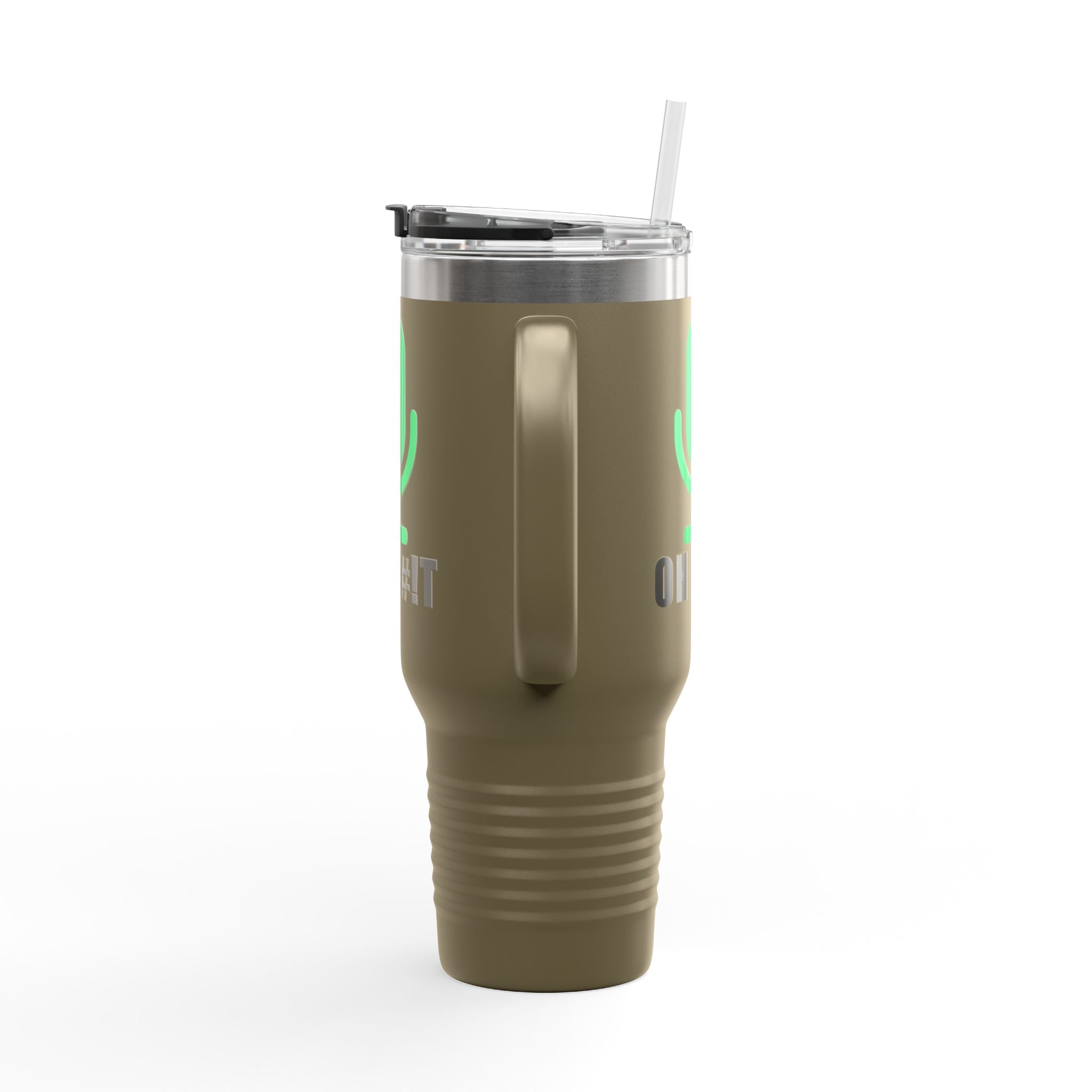 OH S#!T Travel Mug – Hot Mic Zoom Meeting Horror Tumbler