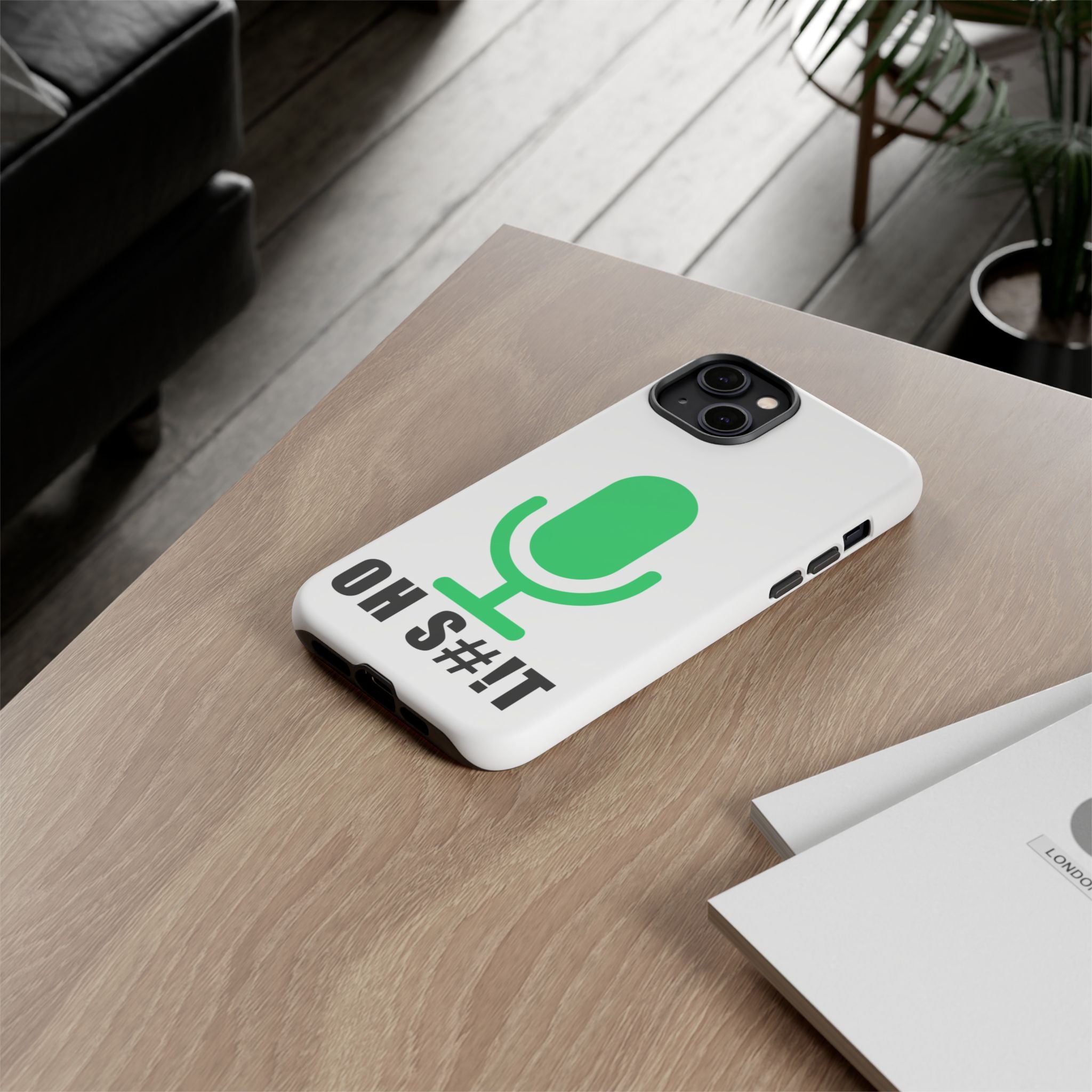 OH S#!T Phone Case – Hot Mic Zoom Meeting Horror Mobile Cover