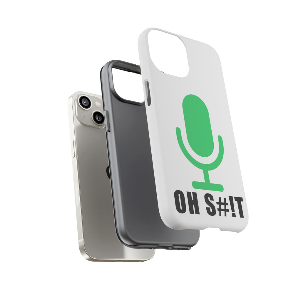 OH S#!T Phone Case – Hot Mic Zoom Meeting Horror Mobile Cover