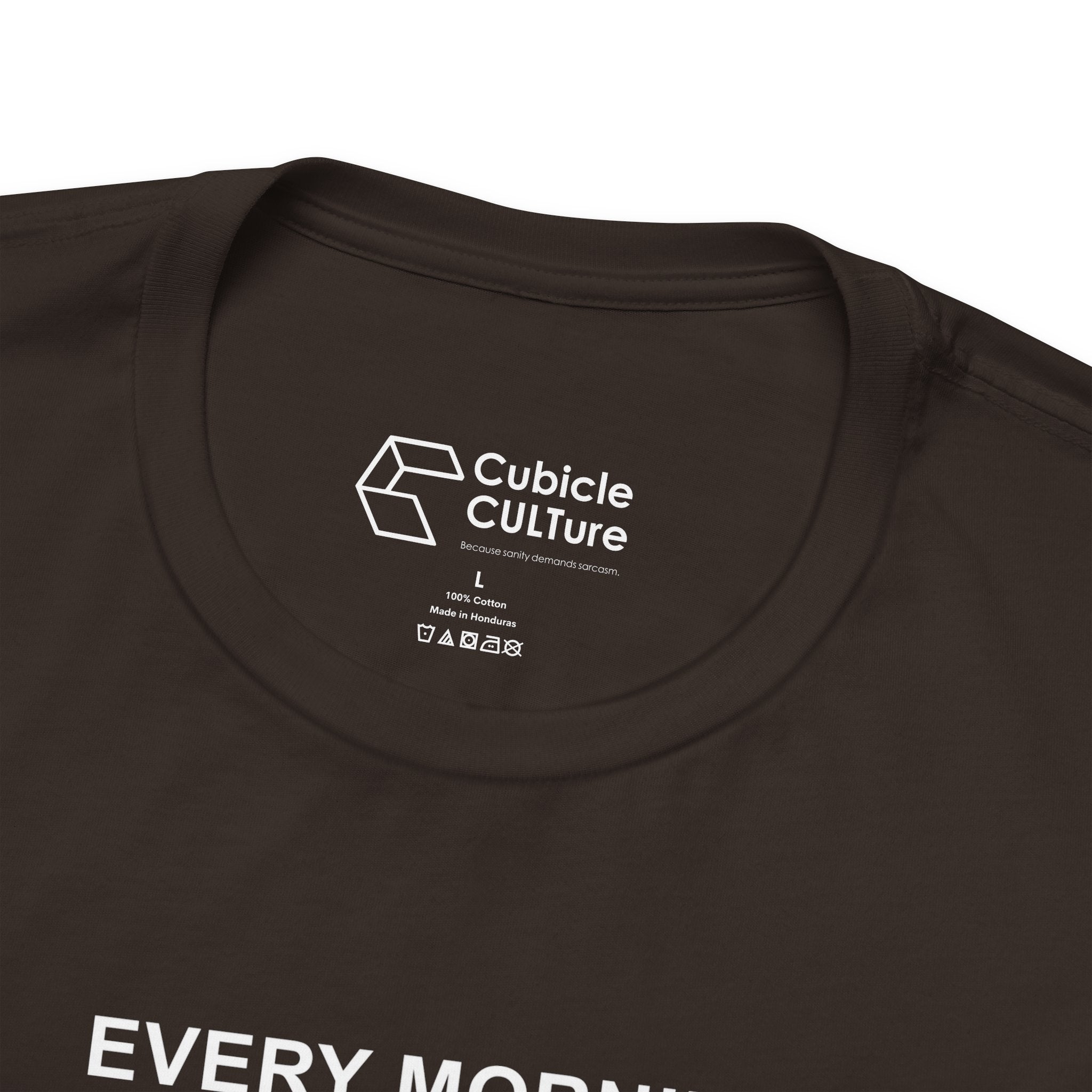 Every Morning — No Rapture Today T-Shirt – Cliffverse Office Humor Graphic Tee for Corporate Survivors