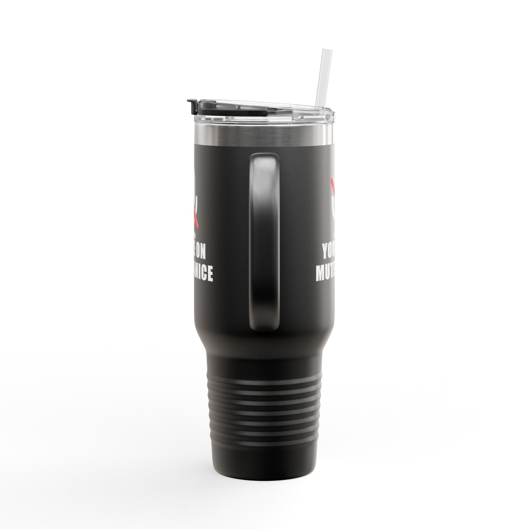 You’re On Mute, Janice Travel Mug – Funny Zoom Meeting Office Humor Tumbler