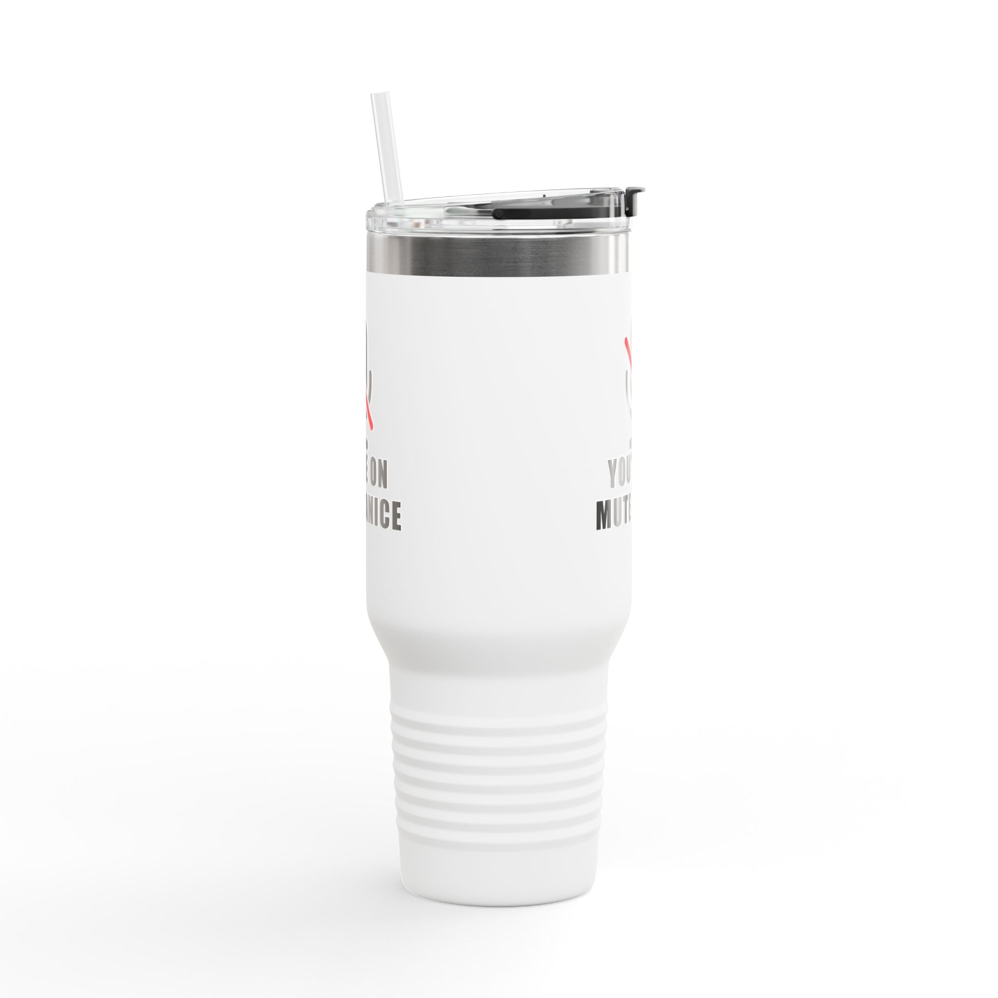 You’re On Mute, Janice Travel Mug – Funny Zoom Meeting Office Humor Tumbler