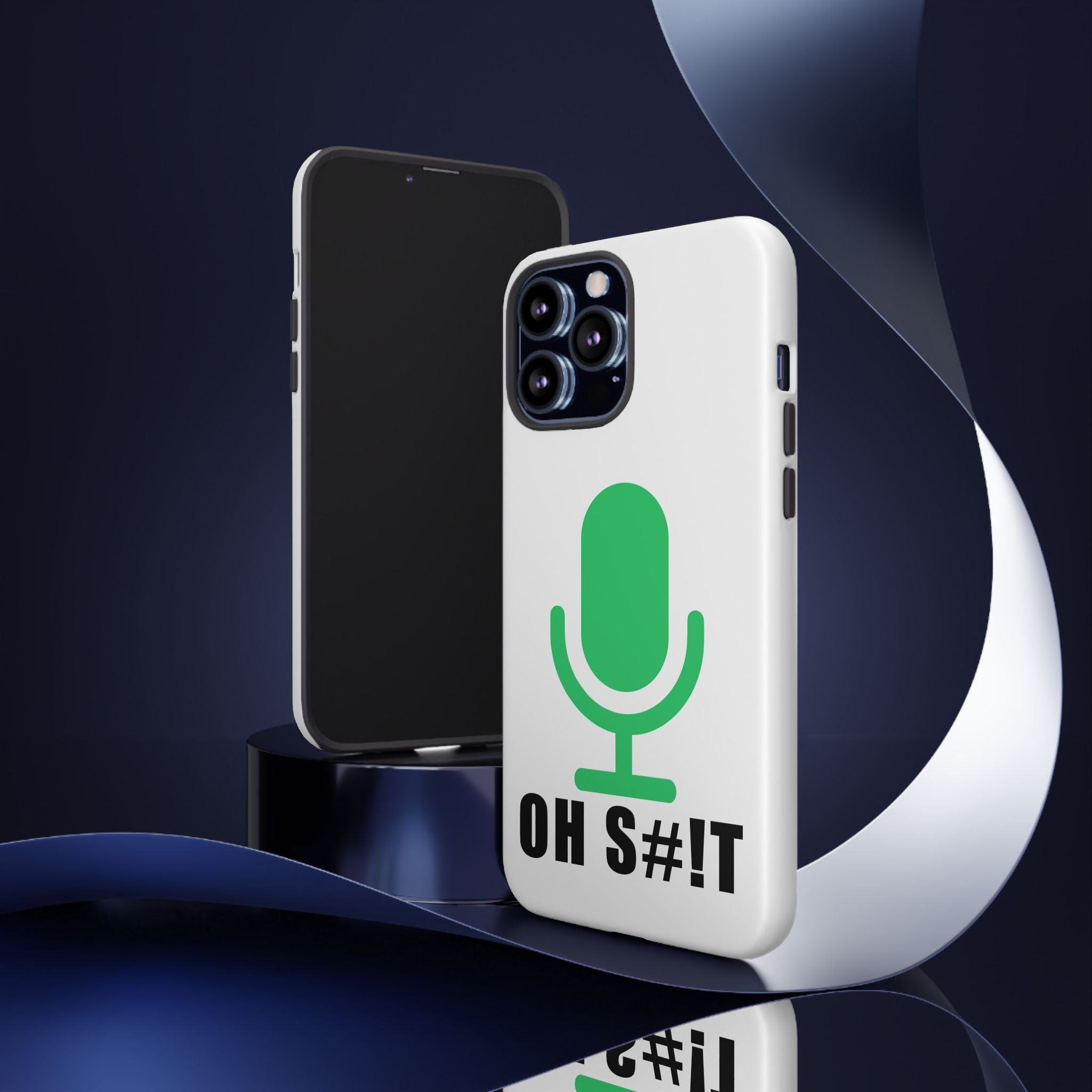 OH S#!T Phone Case – Hot Mic Zoom Meeting Horror Mobile Cover