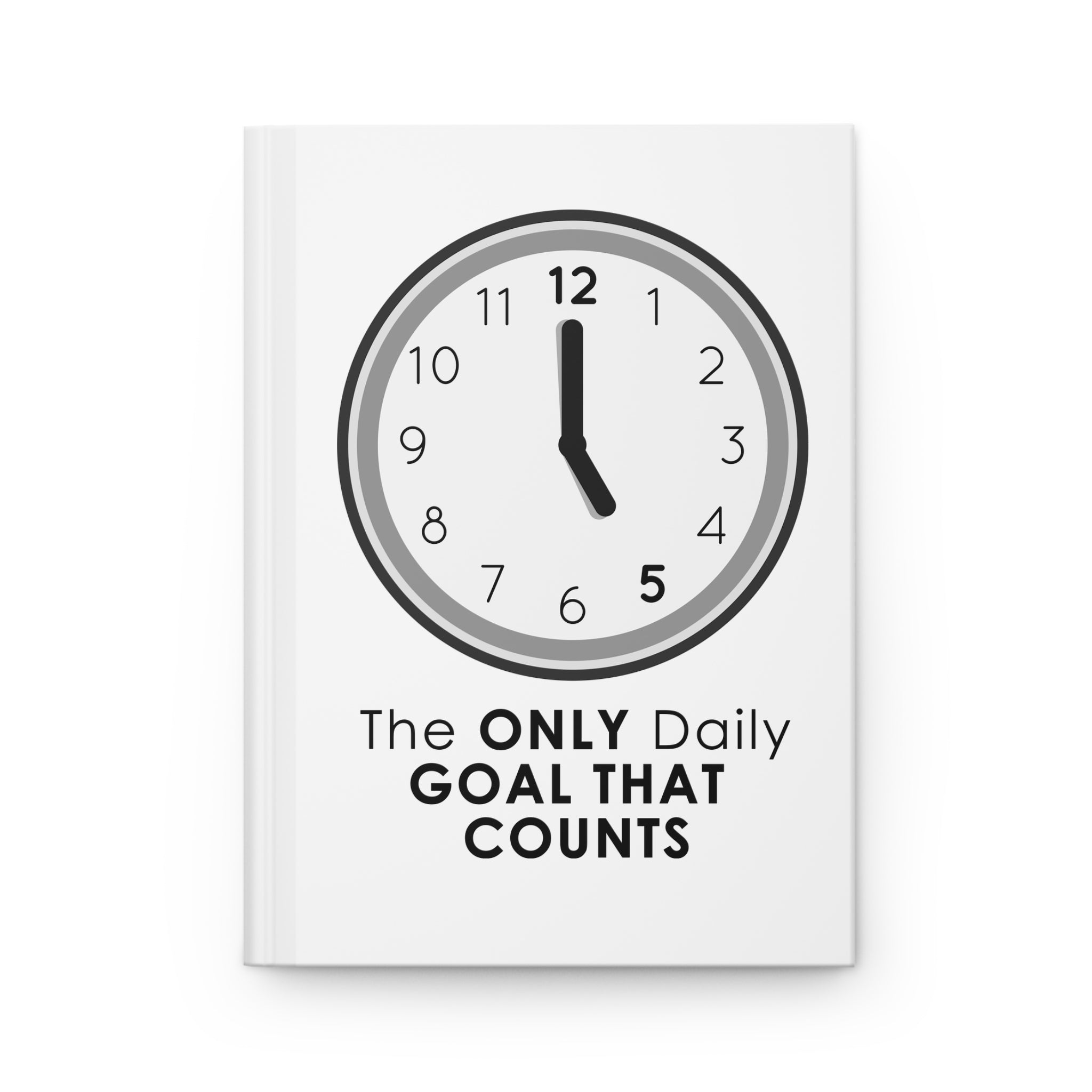 5 O’Clock Daily Goal Journal – Dark Humor Office Survival Notebook