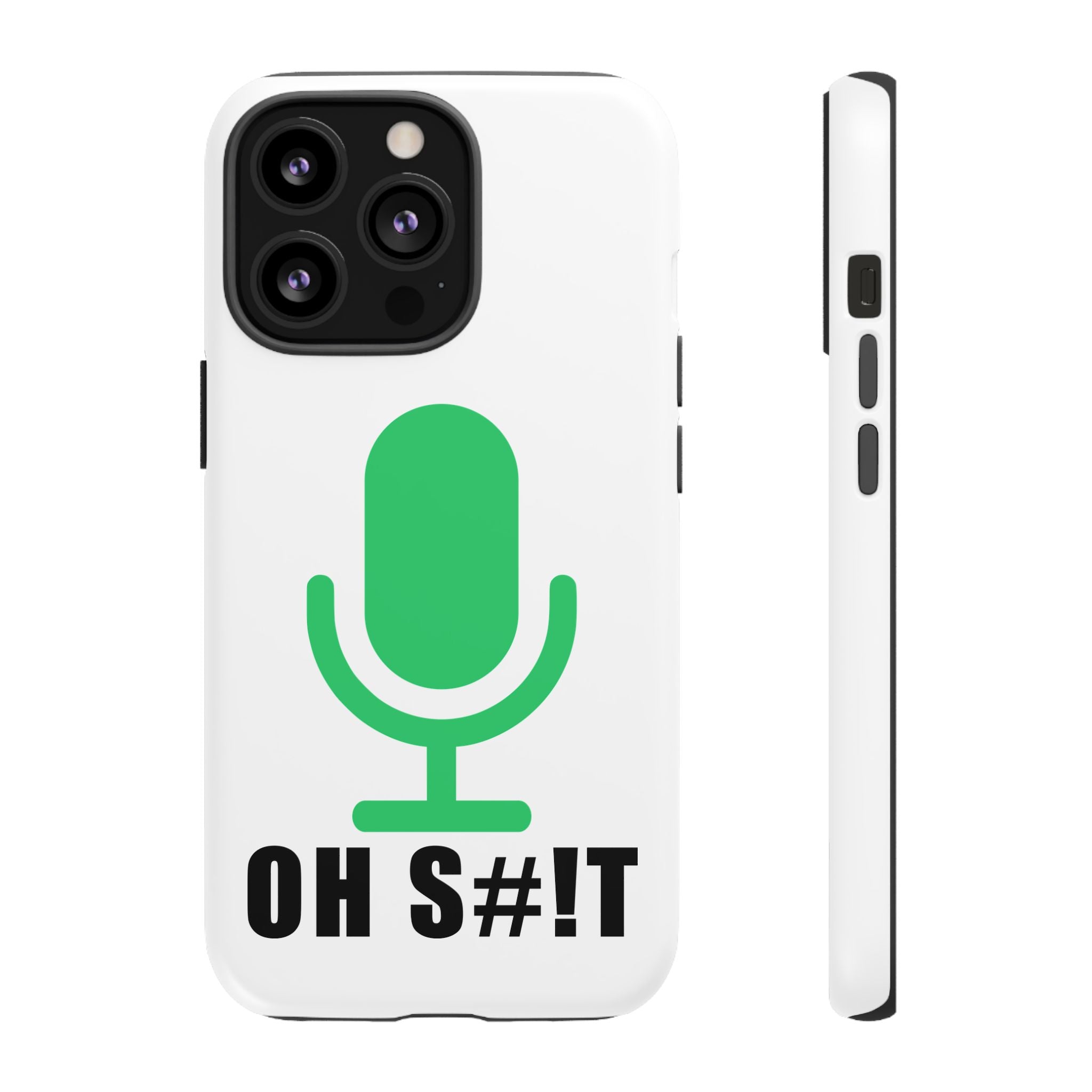 OH S#!T Phone Case – Hot Mic Zoom Meeting Horror Mobile Cover