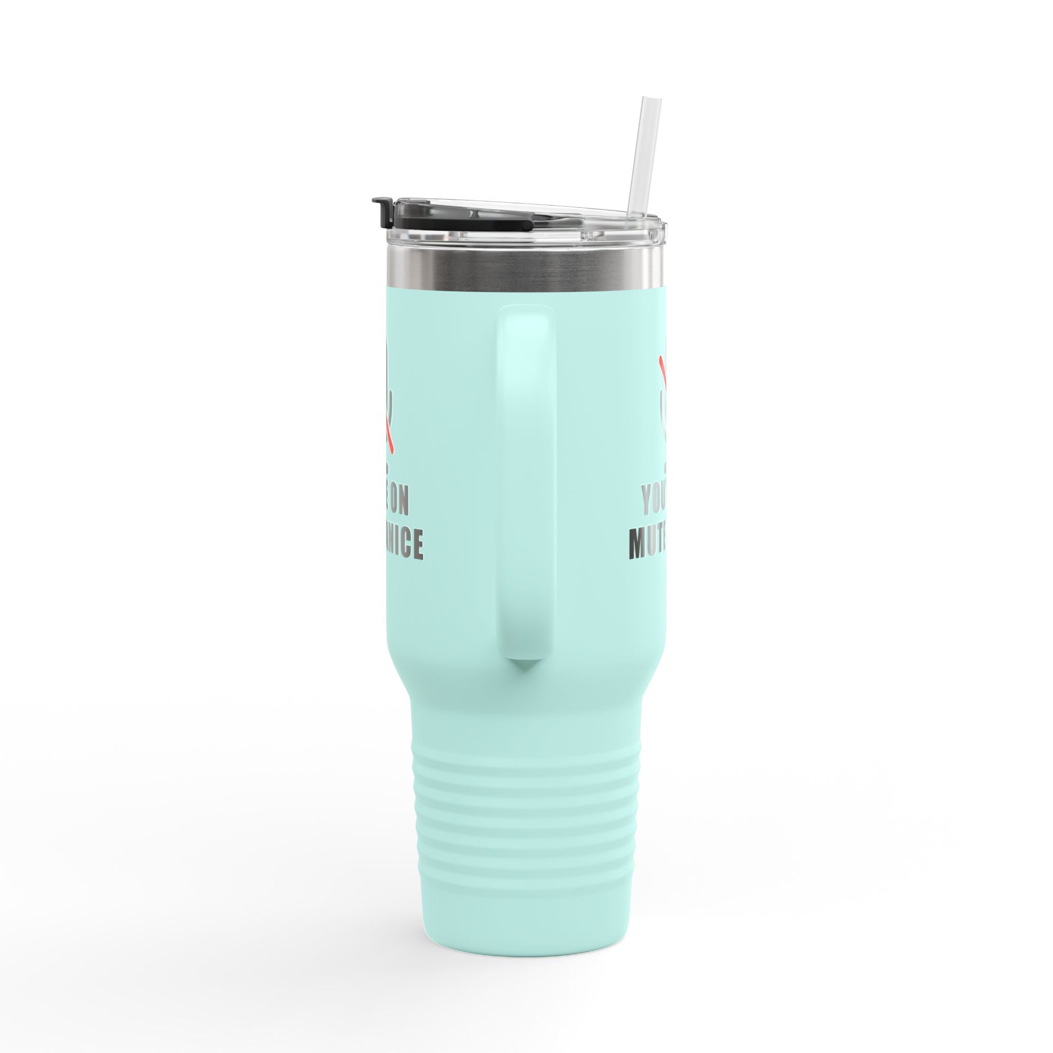 You’re On Mute, Janice Travel Mug – Funny Zoom Meeting Office Humor Tumbler