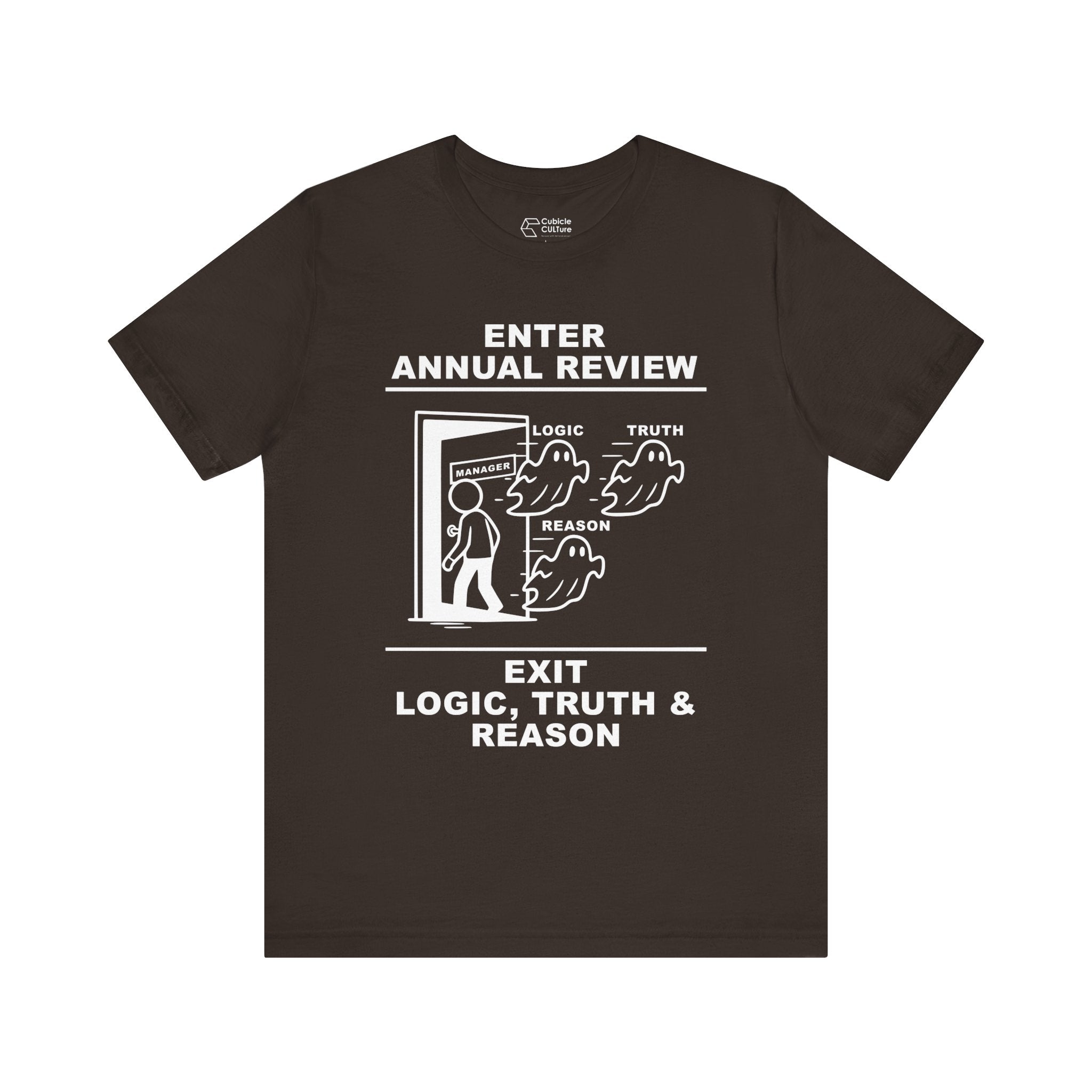 Annual Review T-Shirt – Cliffverse Office Humor Graphic Tee for Corporate Survivors