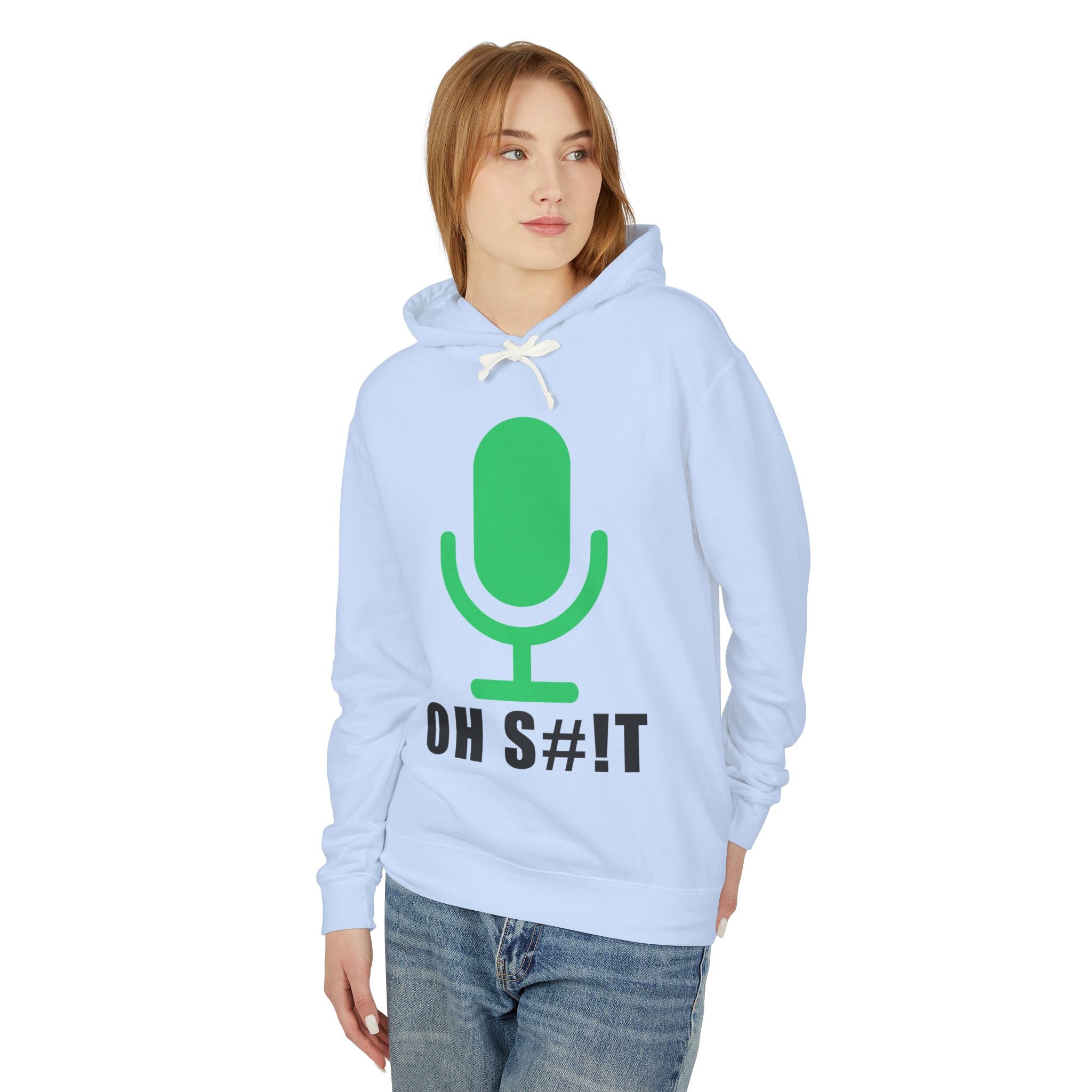 OH S#!T Hoodie – Hot Mic Zoom Meeting Horror Sweatshirt