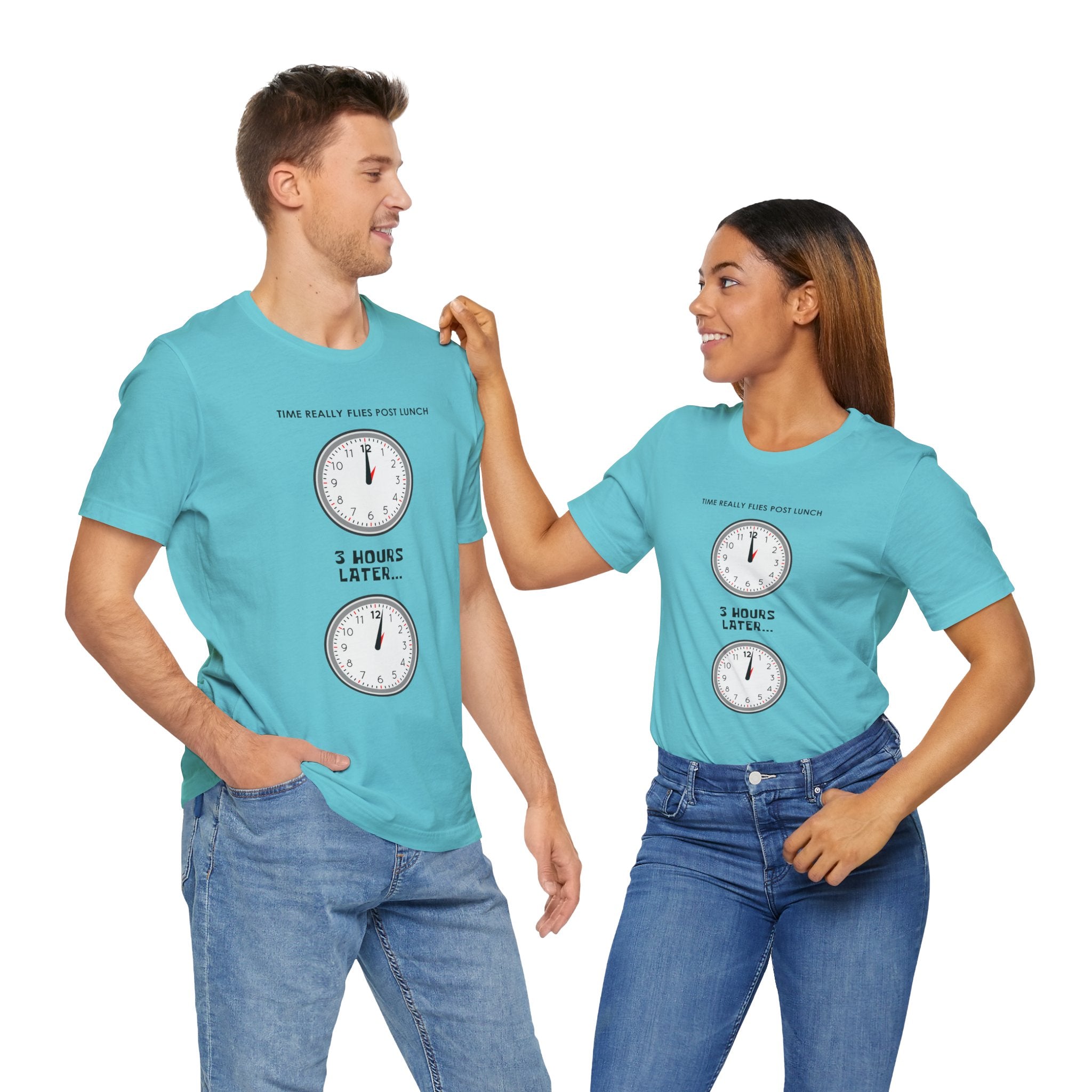Post Lunch Woe T-Shirt – Dark Humor Afternoon Slump Graphic Tee