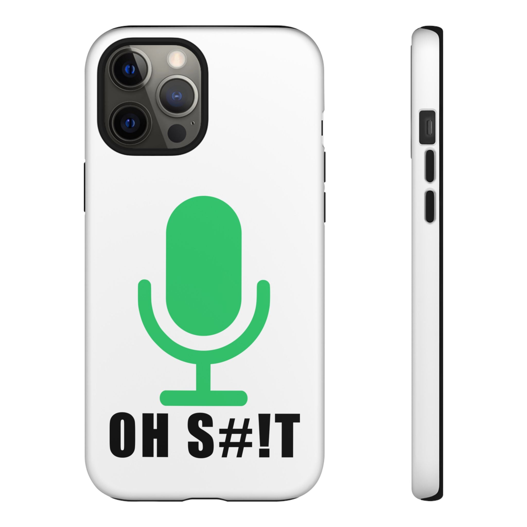OH S#!T Phone Case – Hot Mic Zoom Meeting Horror Mobile Cover