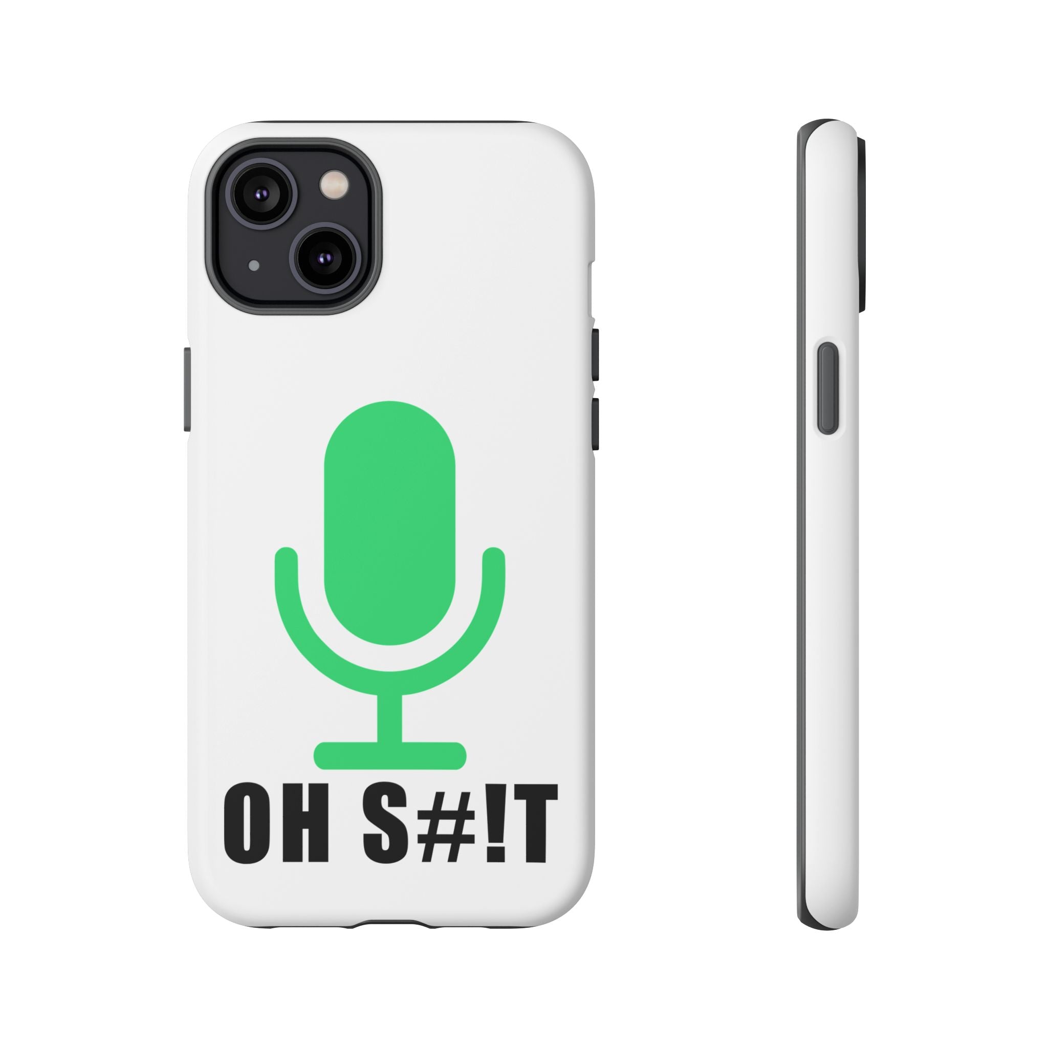 OH S#!T Phone Case – Hot Mic Zoom Meeting Horror Mobile Cover