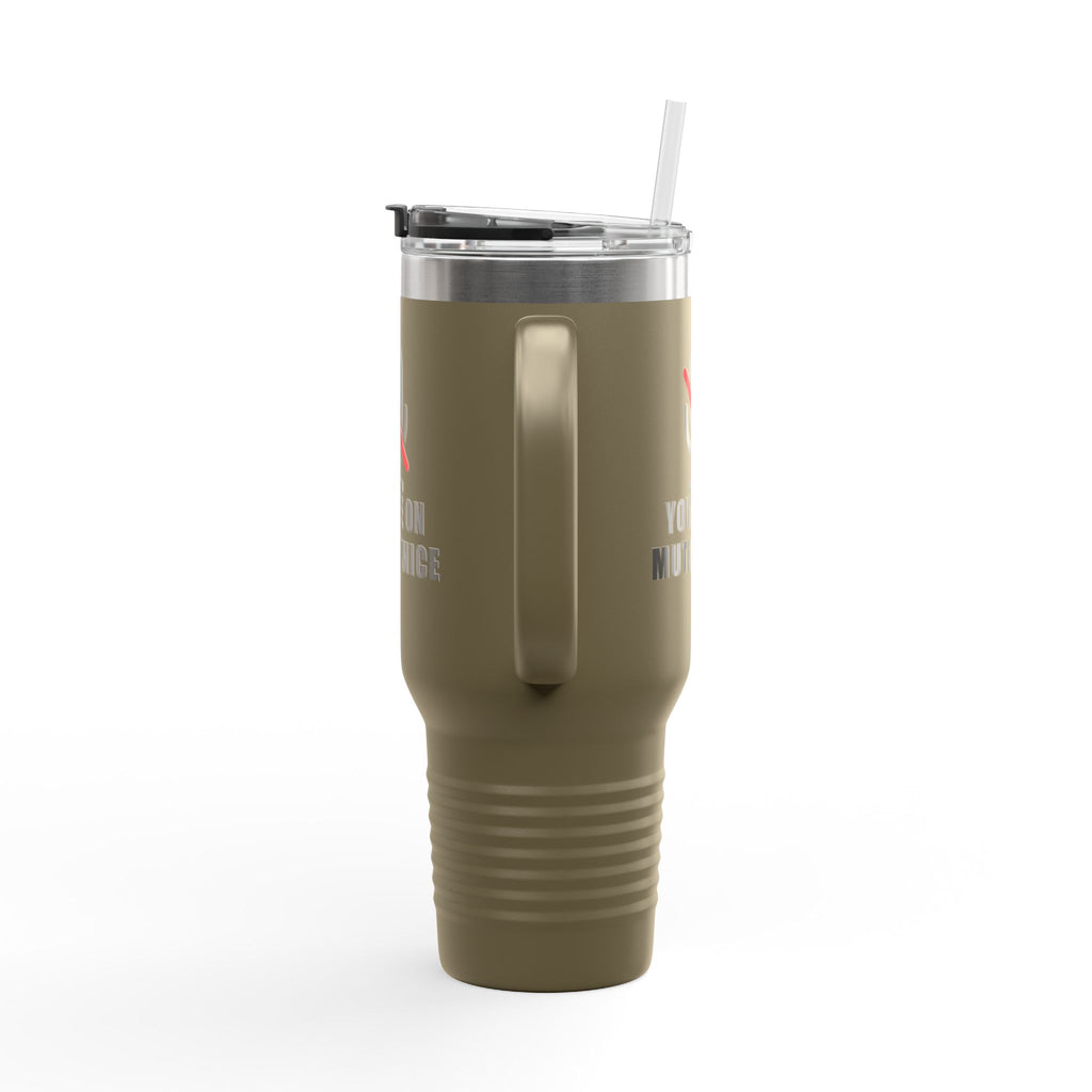 You’re On Mute, Janice Travel Mug – Funny Zoom Meeting Office Humor Tumbler