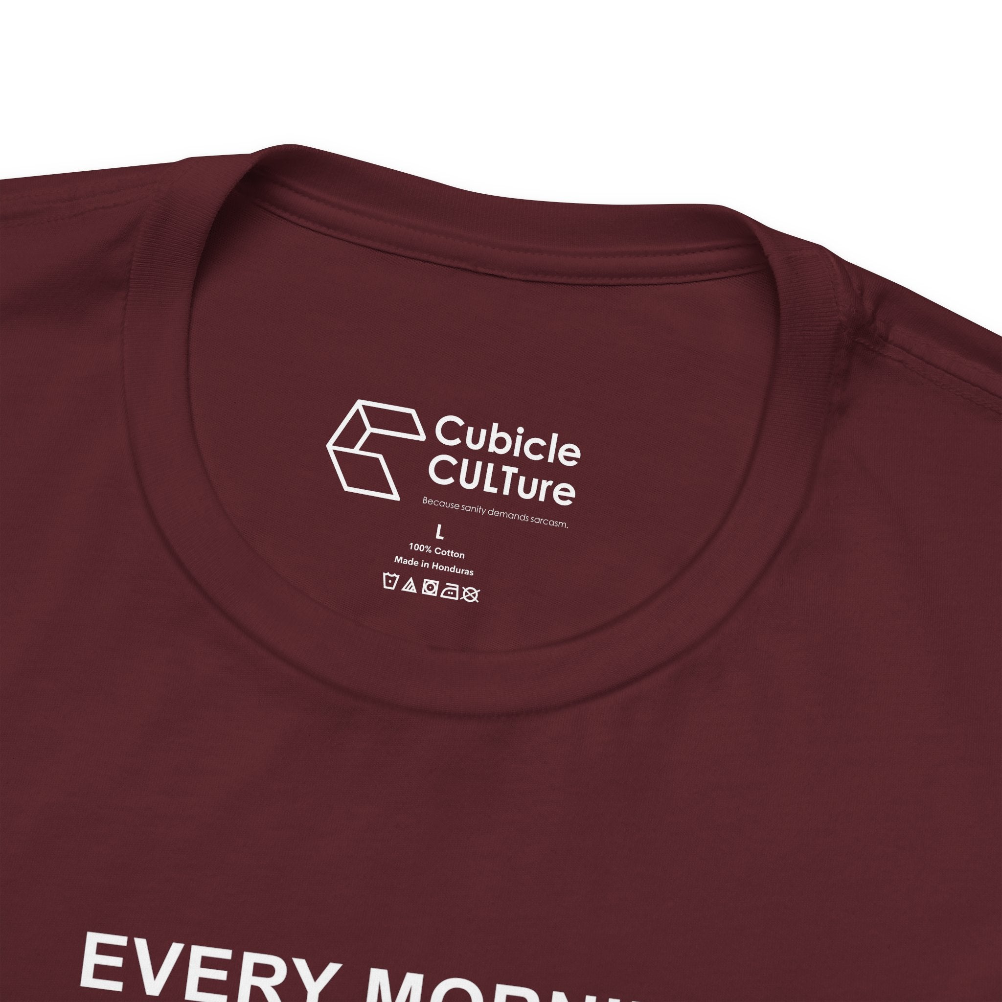 Every Morning — No Rapture Today T-Shirt – Cliffverse Office Humor Graphic Tee for Corporate Survivors