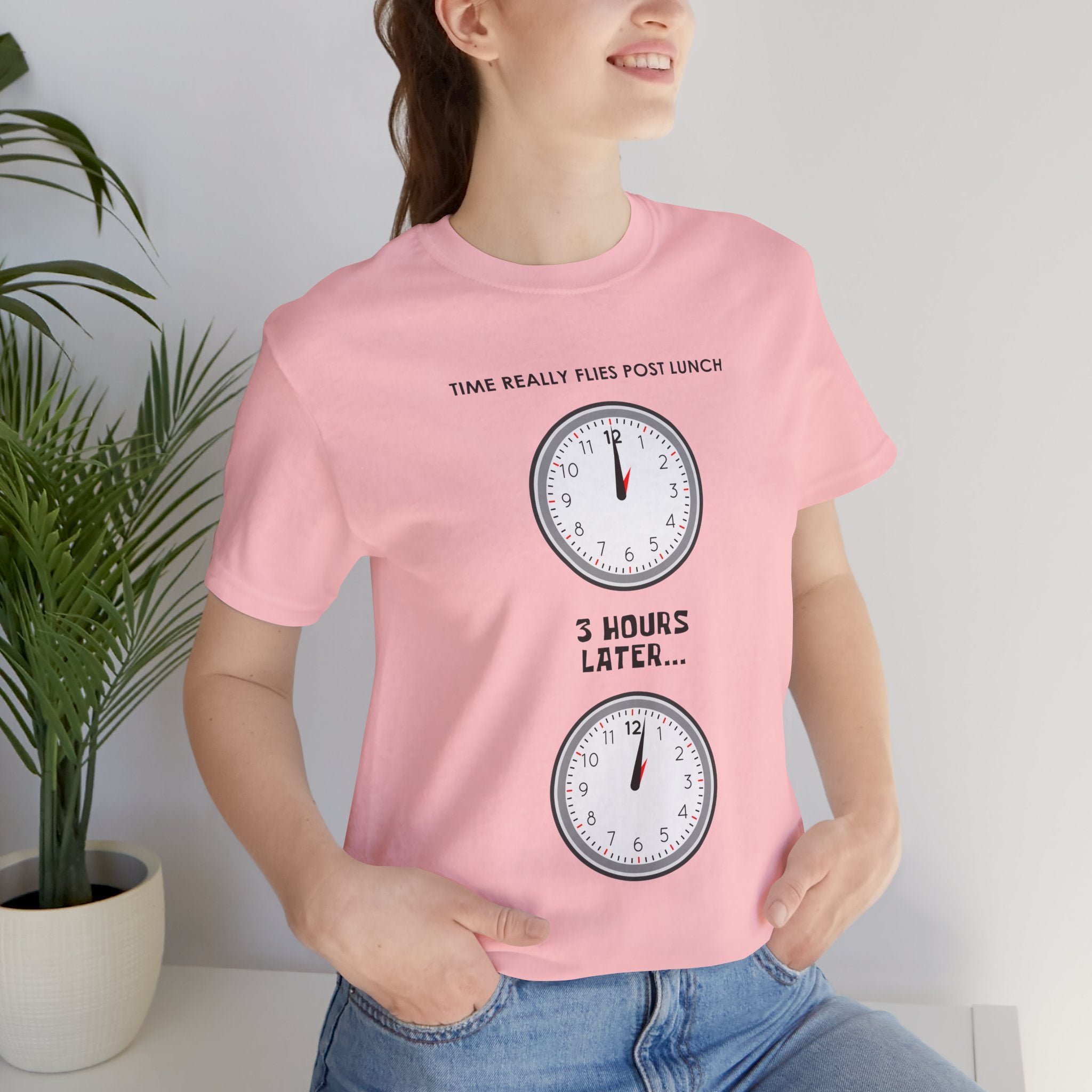 Post Lunch Woe T-Shirt – Dark Humor Afternoon Slump Graphic Tee