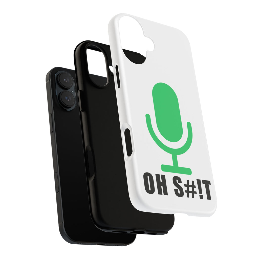 OH S#!T Phone Case – Hot Mic Zoom Meeting Horror Mobile Cover