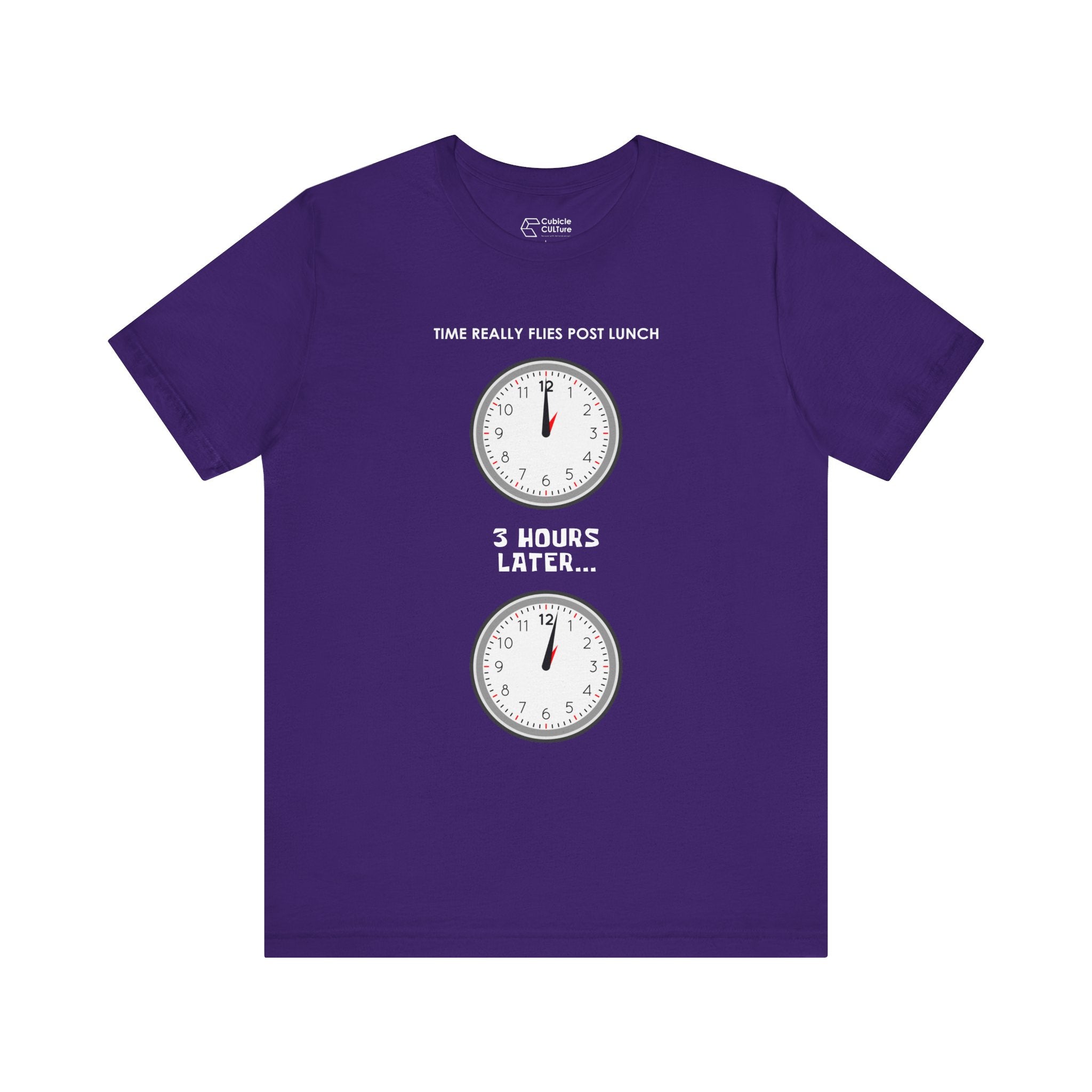 Post Lunch Woe T-Shirt – Dark Humor Afternoon Slump Graphic Tee