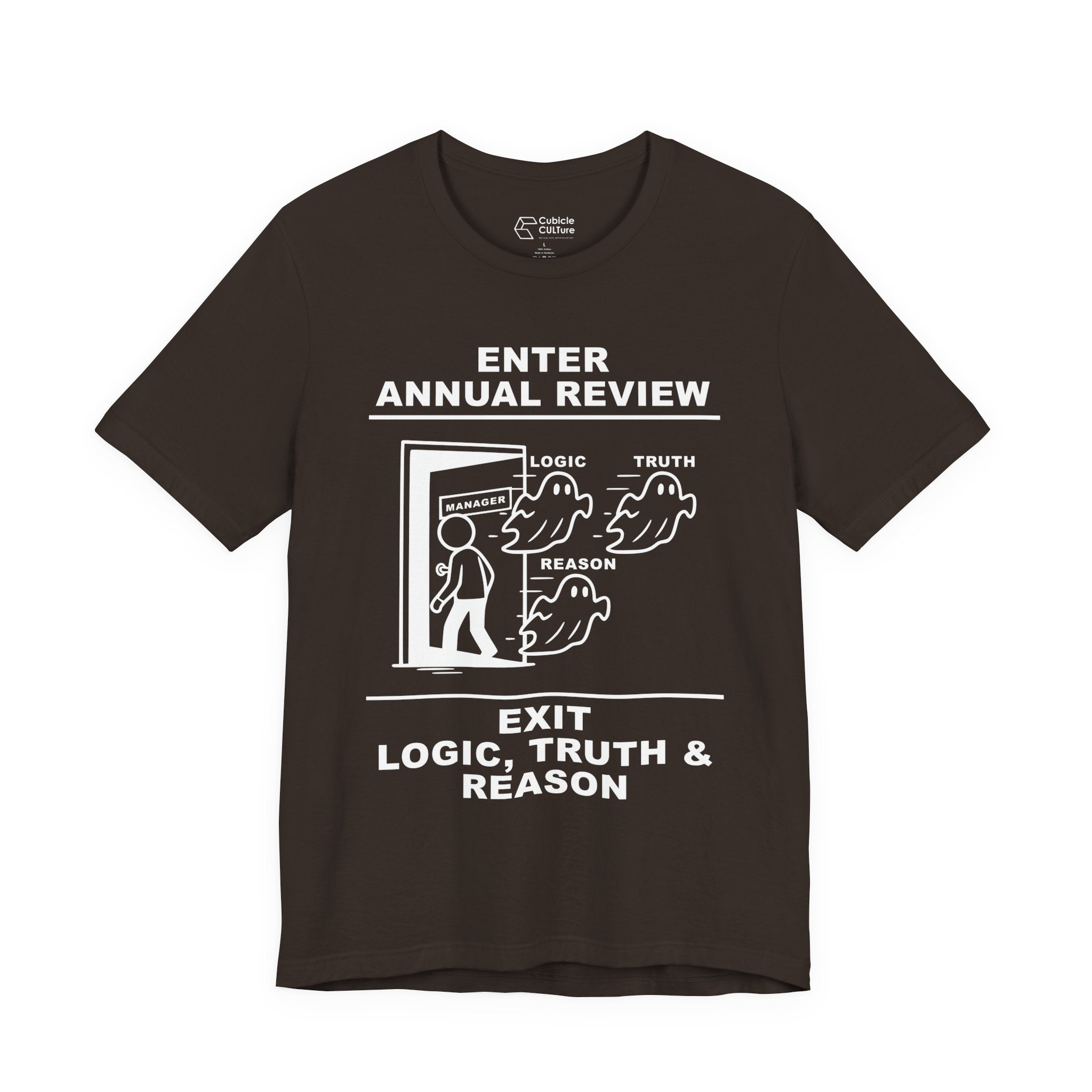 Annual Review T-Shirt – Cliffverse Office Humor Graphic Tee for Corporate Survivors