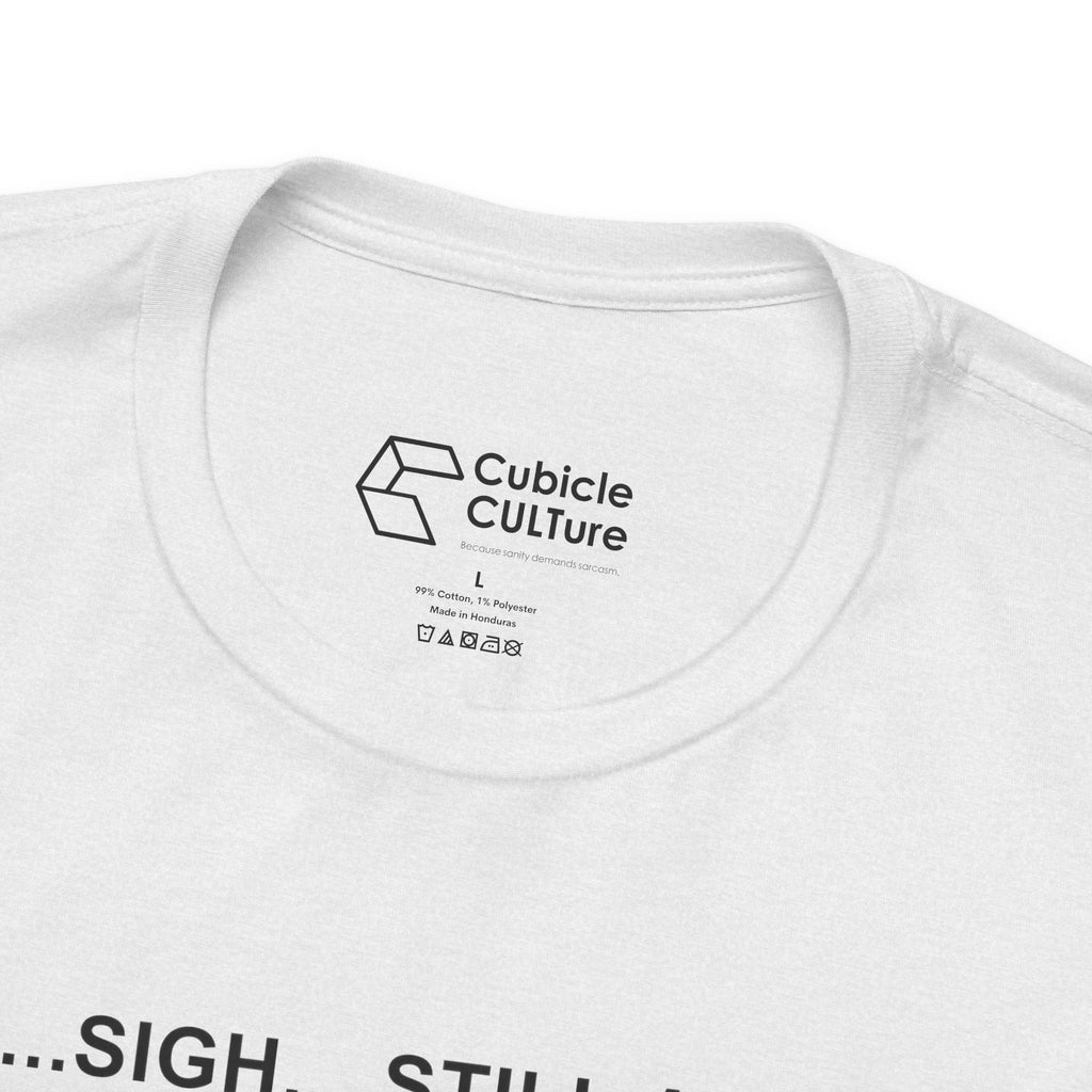 Every Morning — Clocking into Hell T-Shirt – Cliffverse Office Humor Graphic Tee for Corporate Survivors