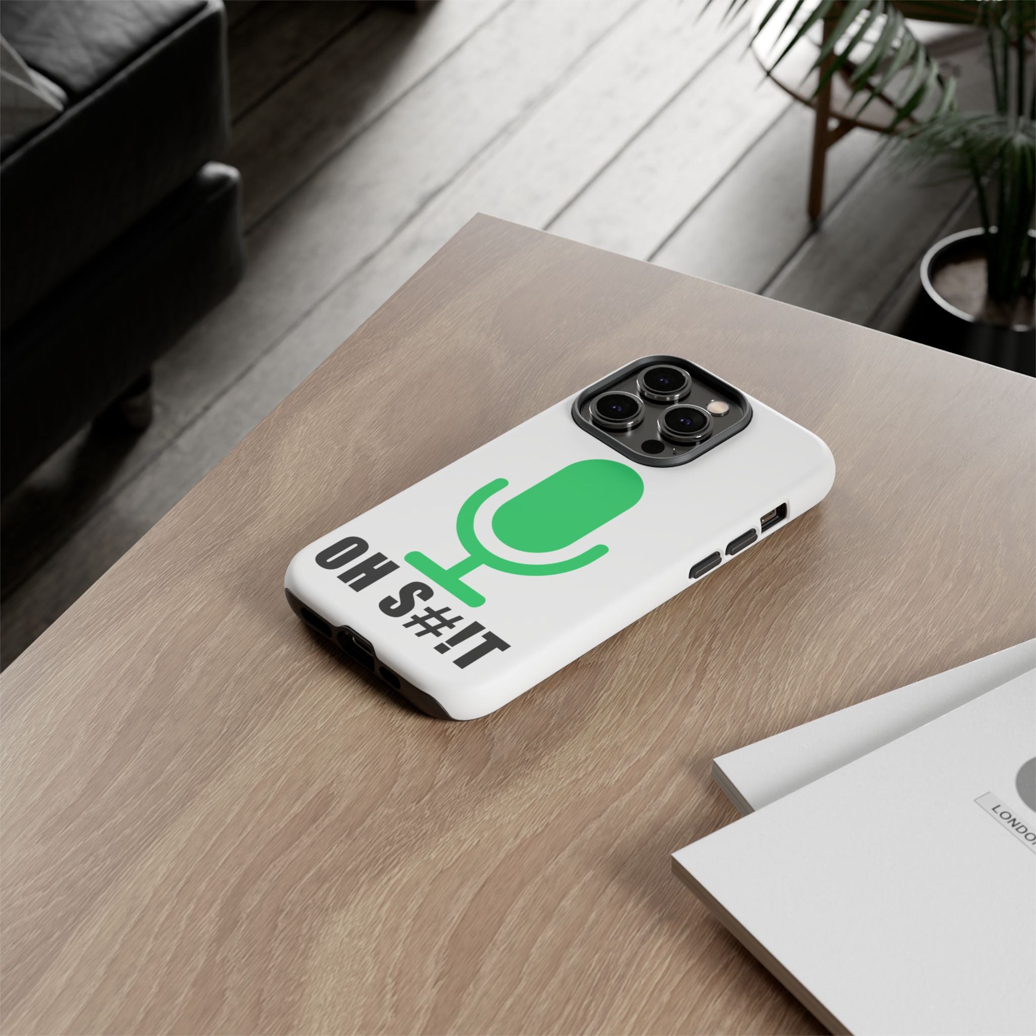 OH S#!T Phone Case – Hot Mic Zoom Meeting Horror Mobile Cover