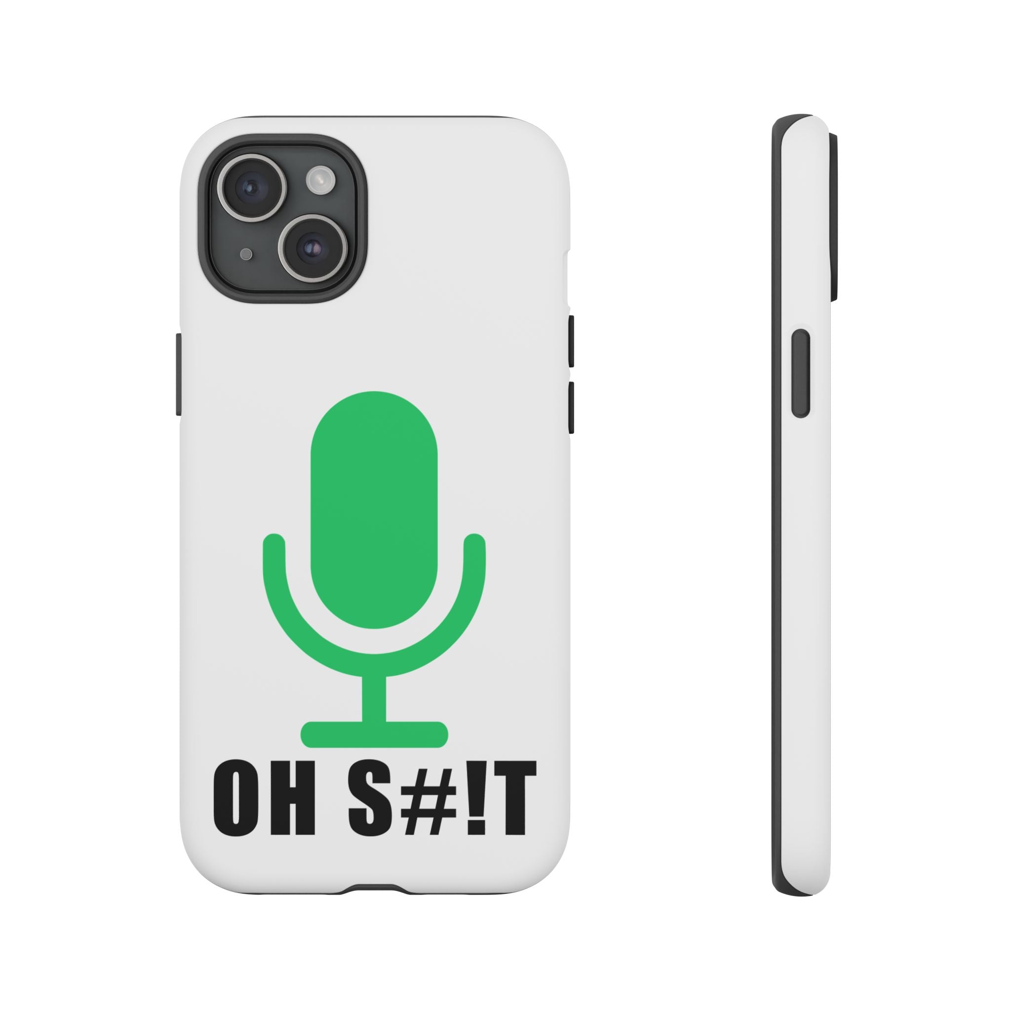 OH S#!T Phone Case – Hot Mic Zoom Meeting Horror Mobile Cover
