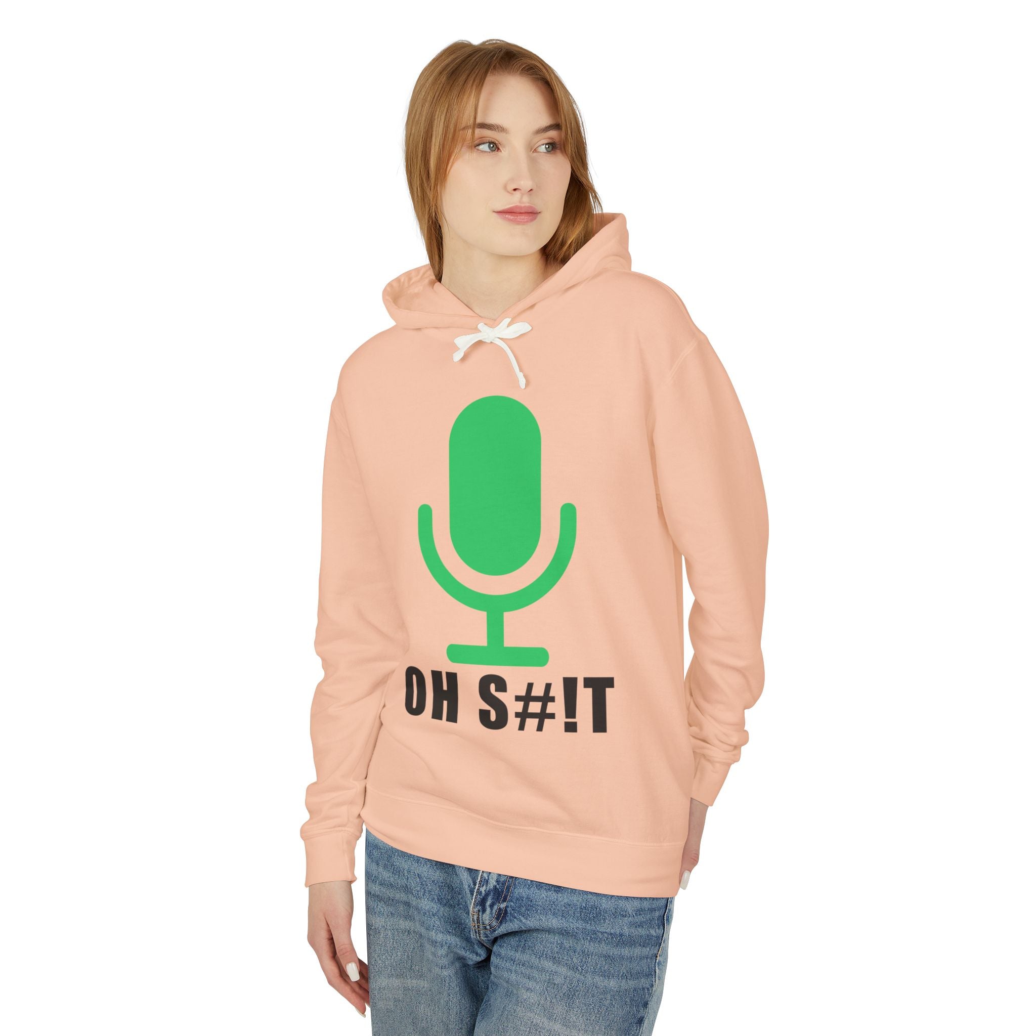 OH S#!T Hoodie – Hot Mic Zoom Meeting Horror Sweatshirt