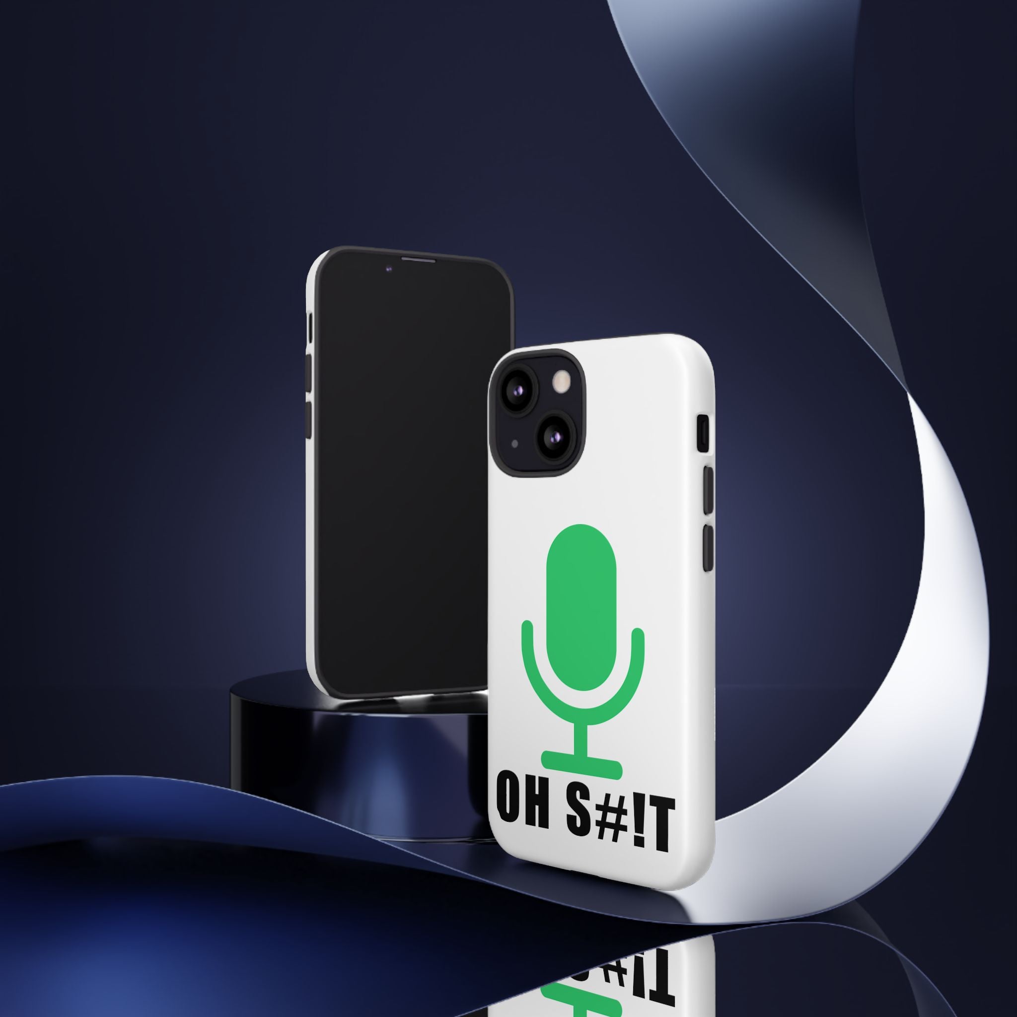 OH S#!T Phone Case – Hot Mic Zoom Meeting Horror Mobile Cover