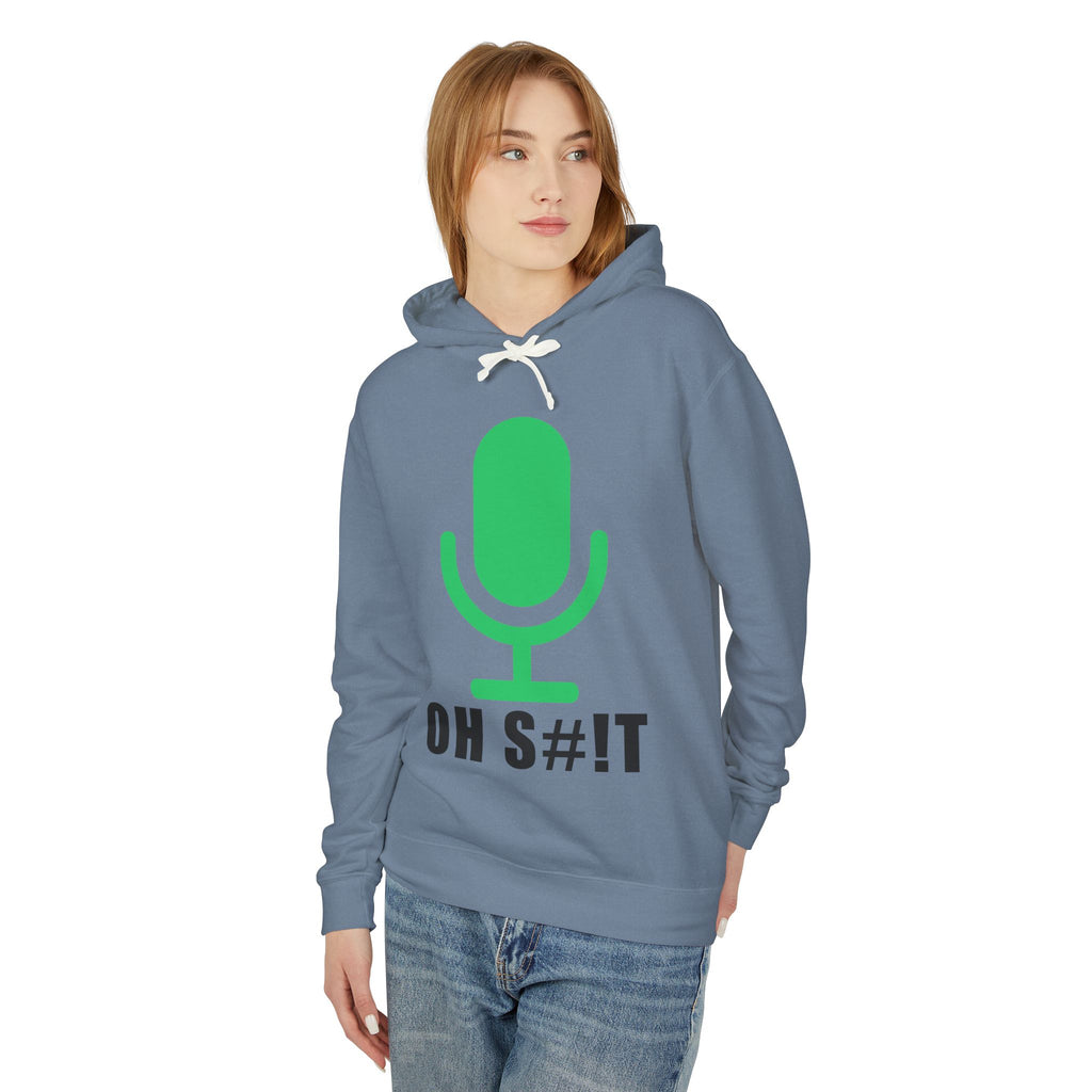OH S#!T Hoodie – Hot Mic Zoom Meeting Horror Sweatshirt