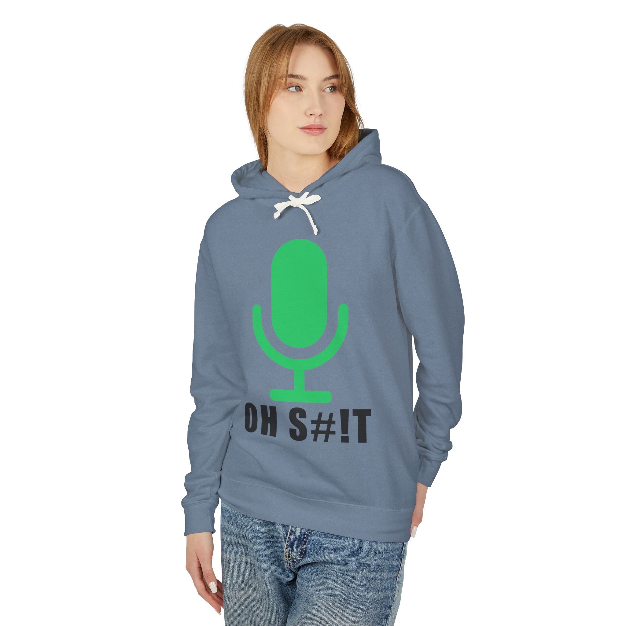 OH S#!T Hoodie – Hot Mic Zoom Meeting Horror Sweatshirt