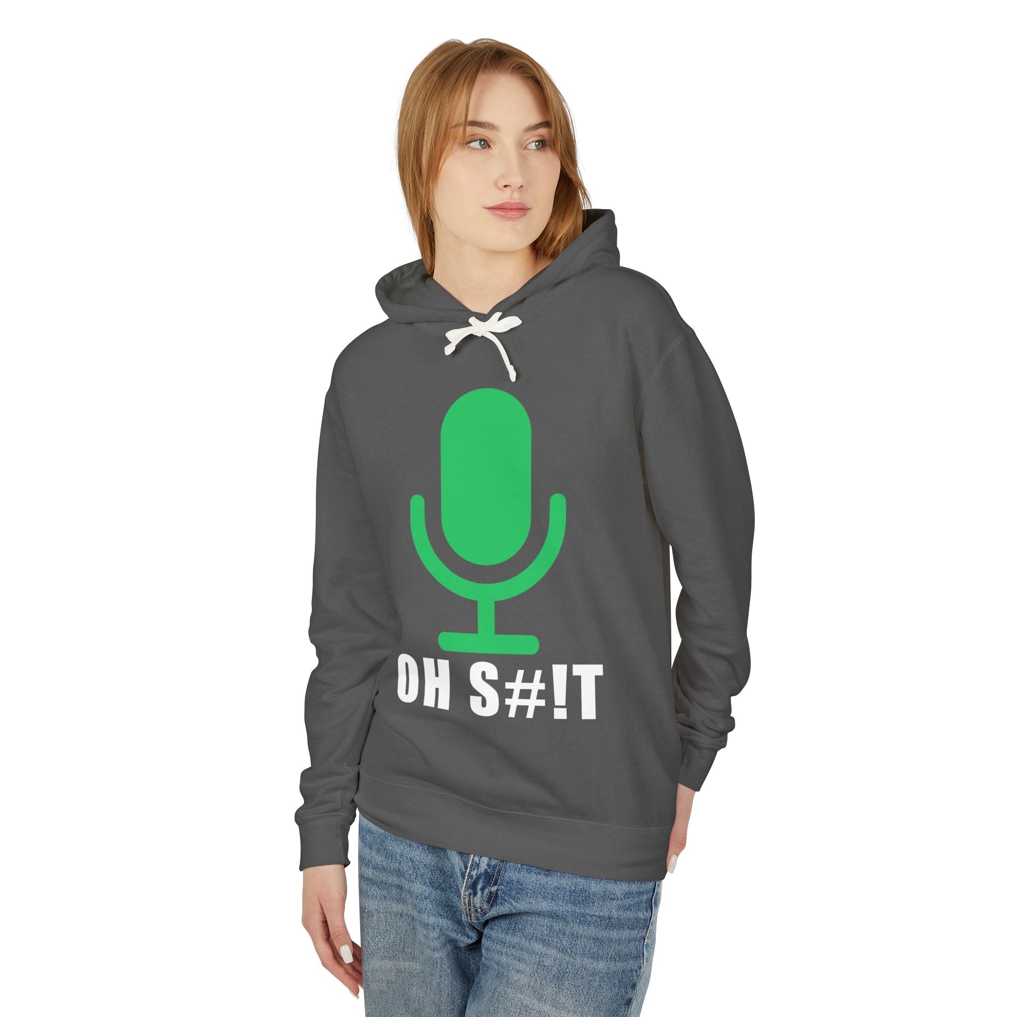 OH S#!T Hoodie – Hot Mic Zoom Meeting Horror Sweatshirt