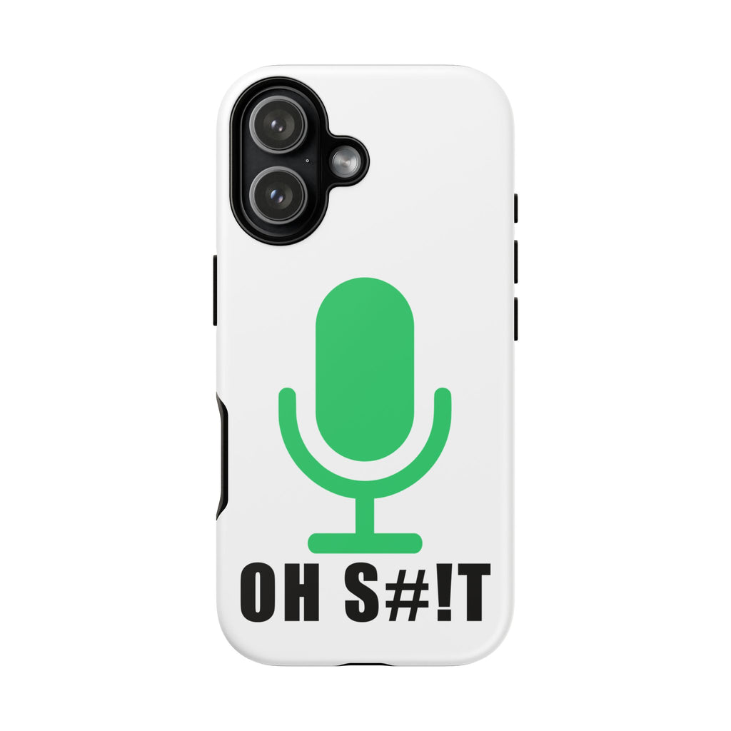 OH S#!T Phone Case – Hot Mic Zoom Meeting Horror Mobile Cover