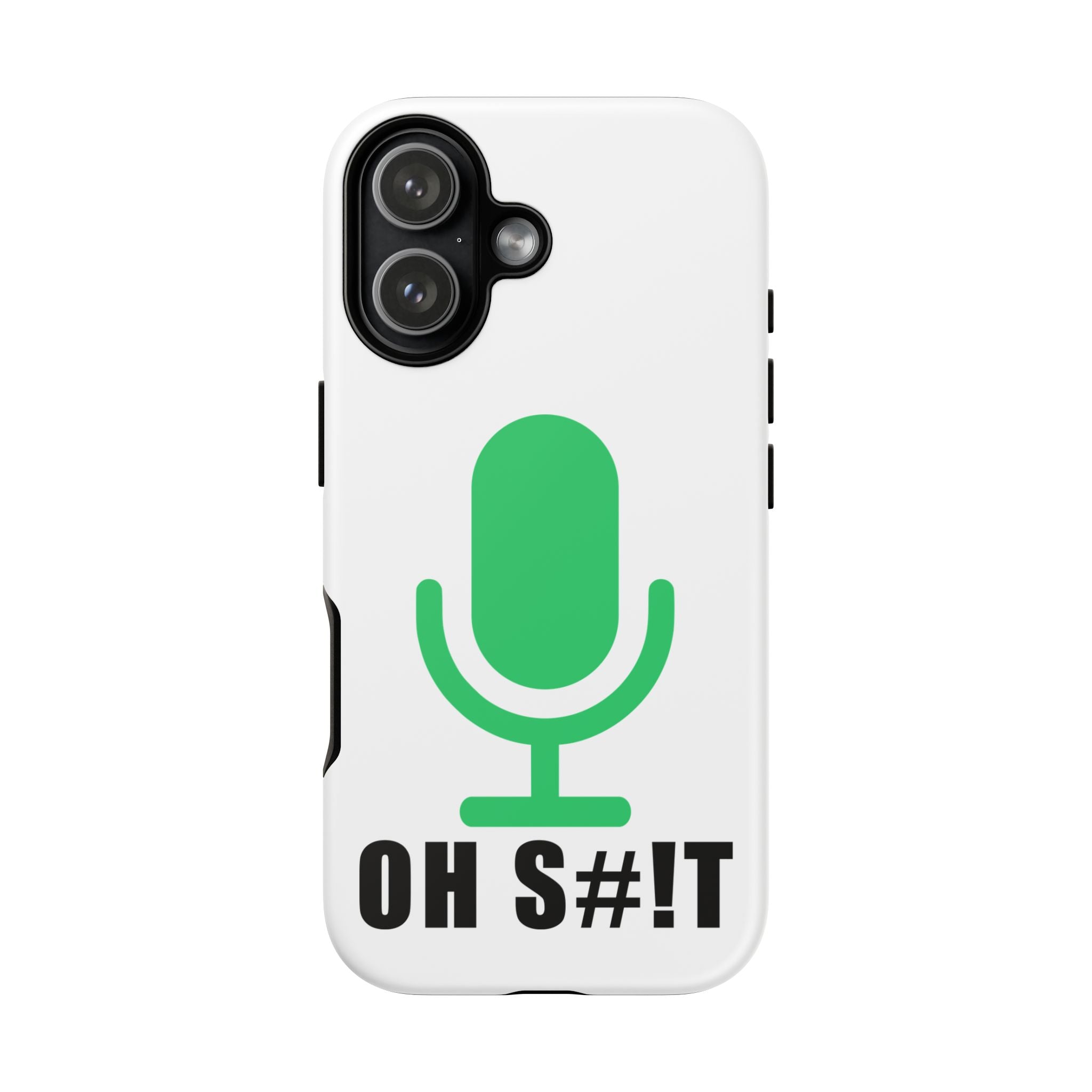 OH S#!T Phone Case – Hot Mic Zoom Meeting Horror Mobile Cover