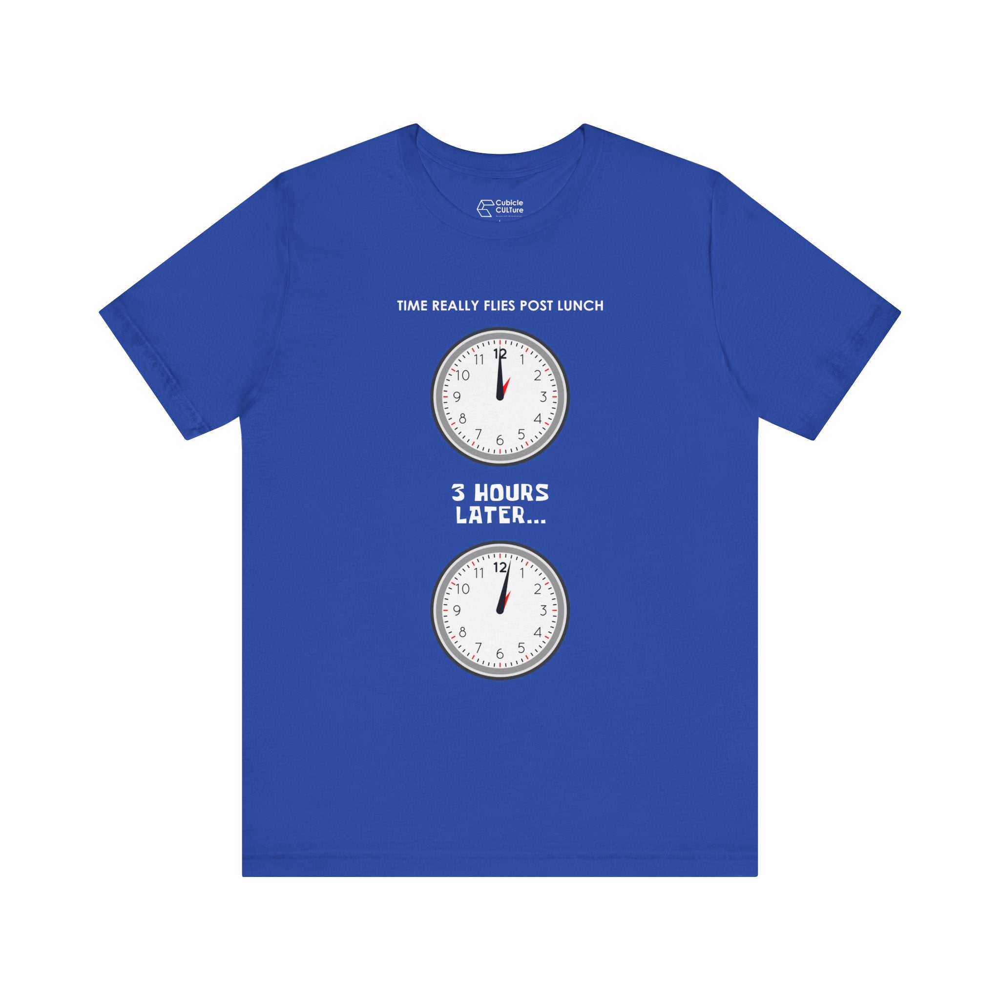 Post Lunch Woe T-Shirt – Dark Humor Afternoon Slump Graphic Tee