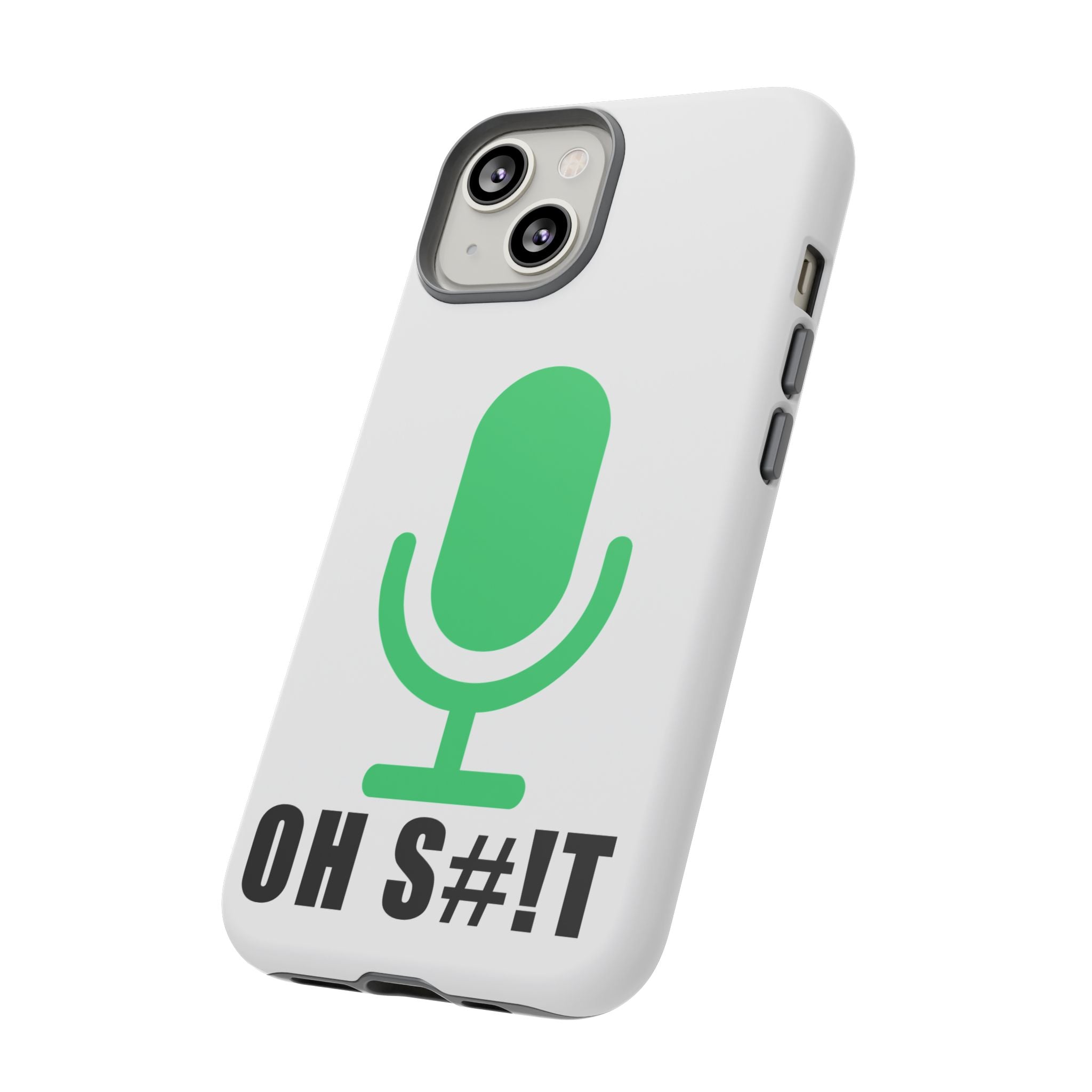 OH S#!T Phone Case – Hot Mic Zoom Meeting Horror Mobile Cover