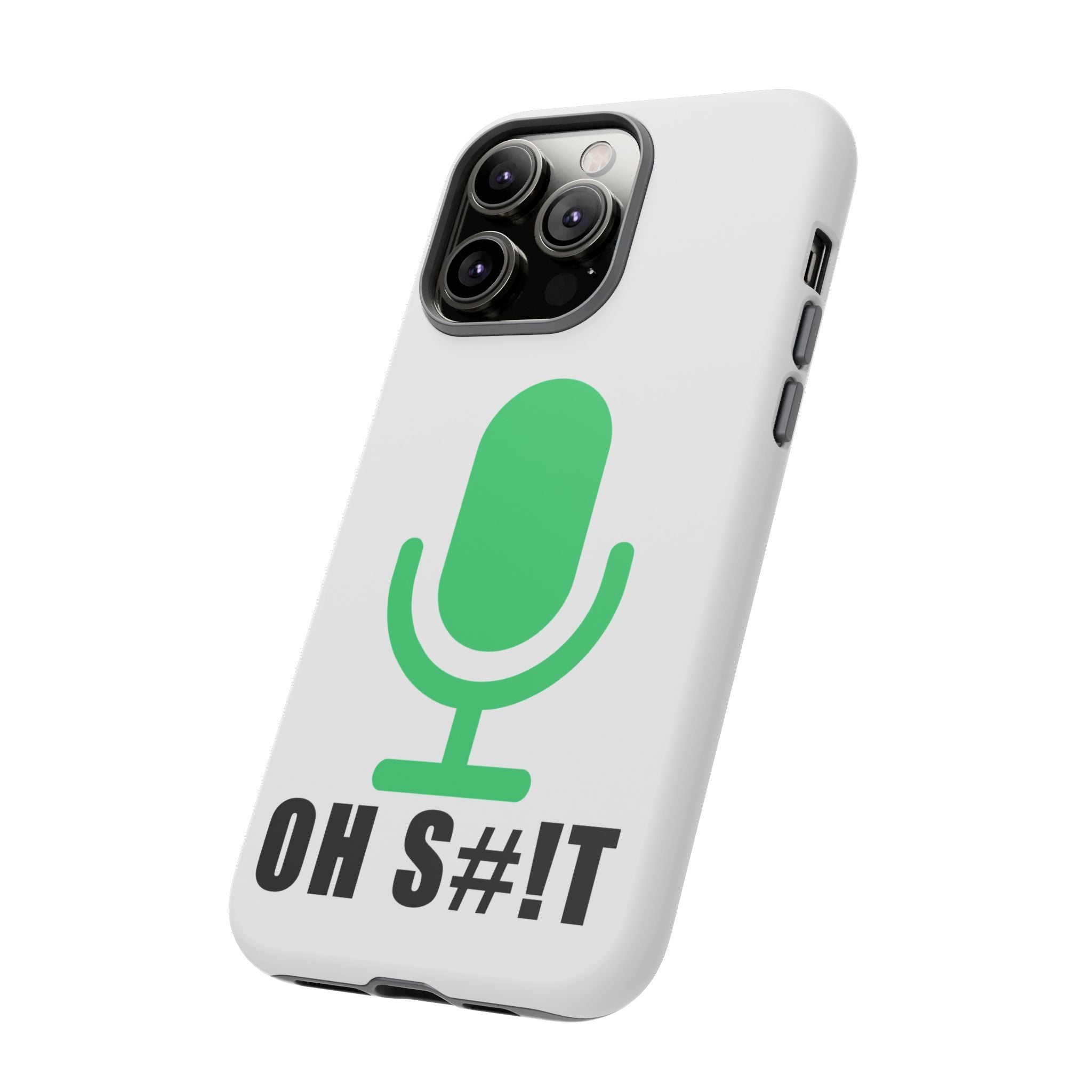 OH S#!T Phone Case – Hot Mic Zoom Meeting Horror Mobile Cover
