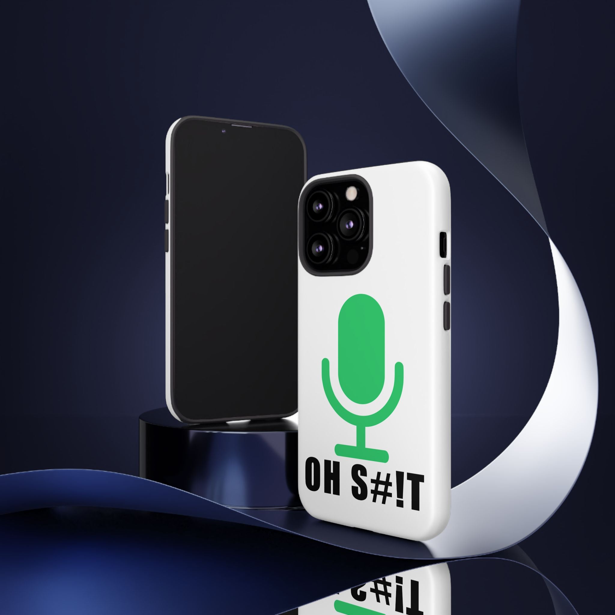 OH S#!T Phone Case – Hot Mic Zoom Meeting Horror Mobile Cover