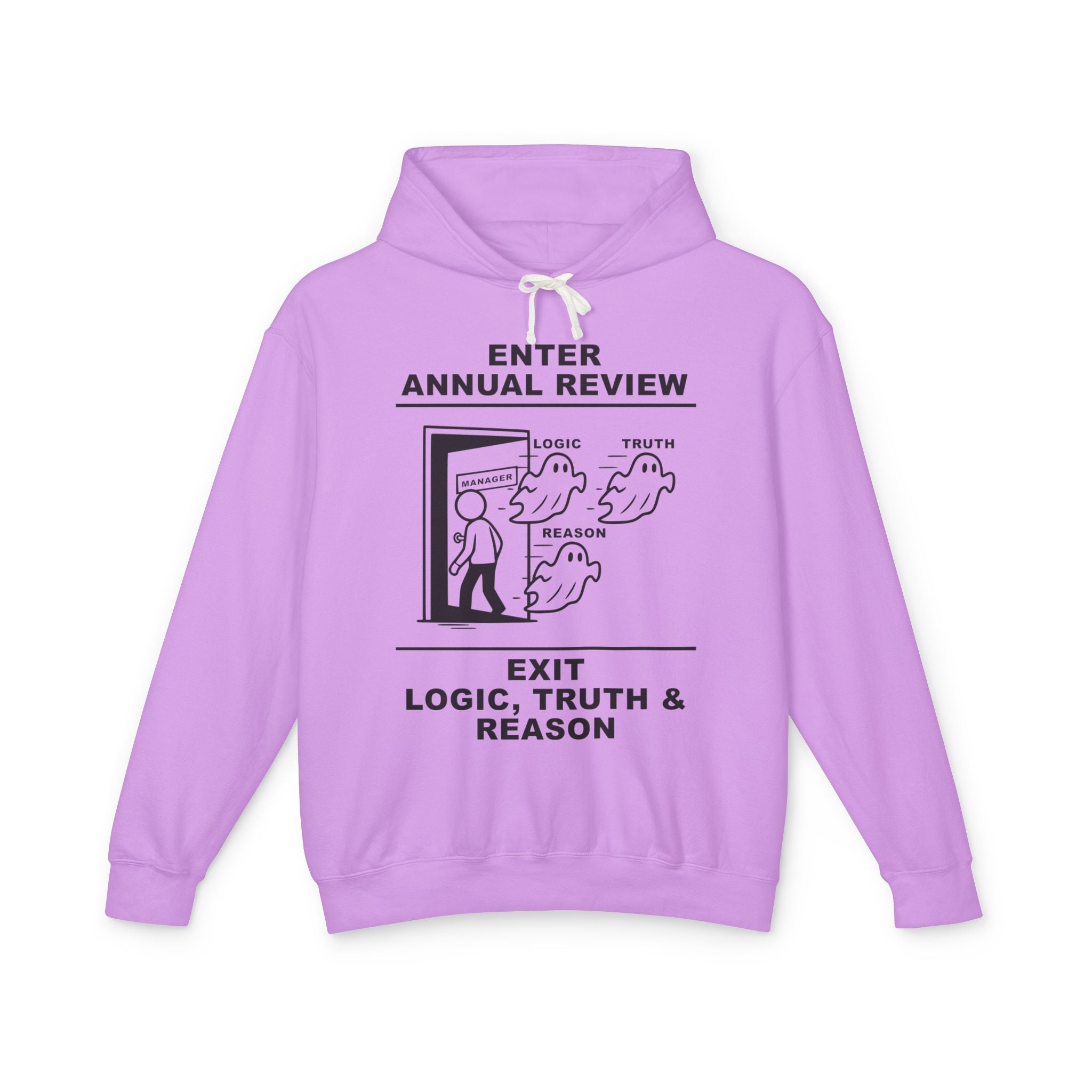 Annual Review Hoodie – Cliffverse Office Humor Hoodie for Corporate Survivors