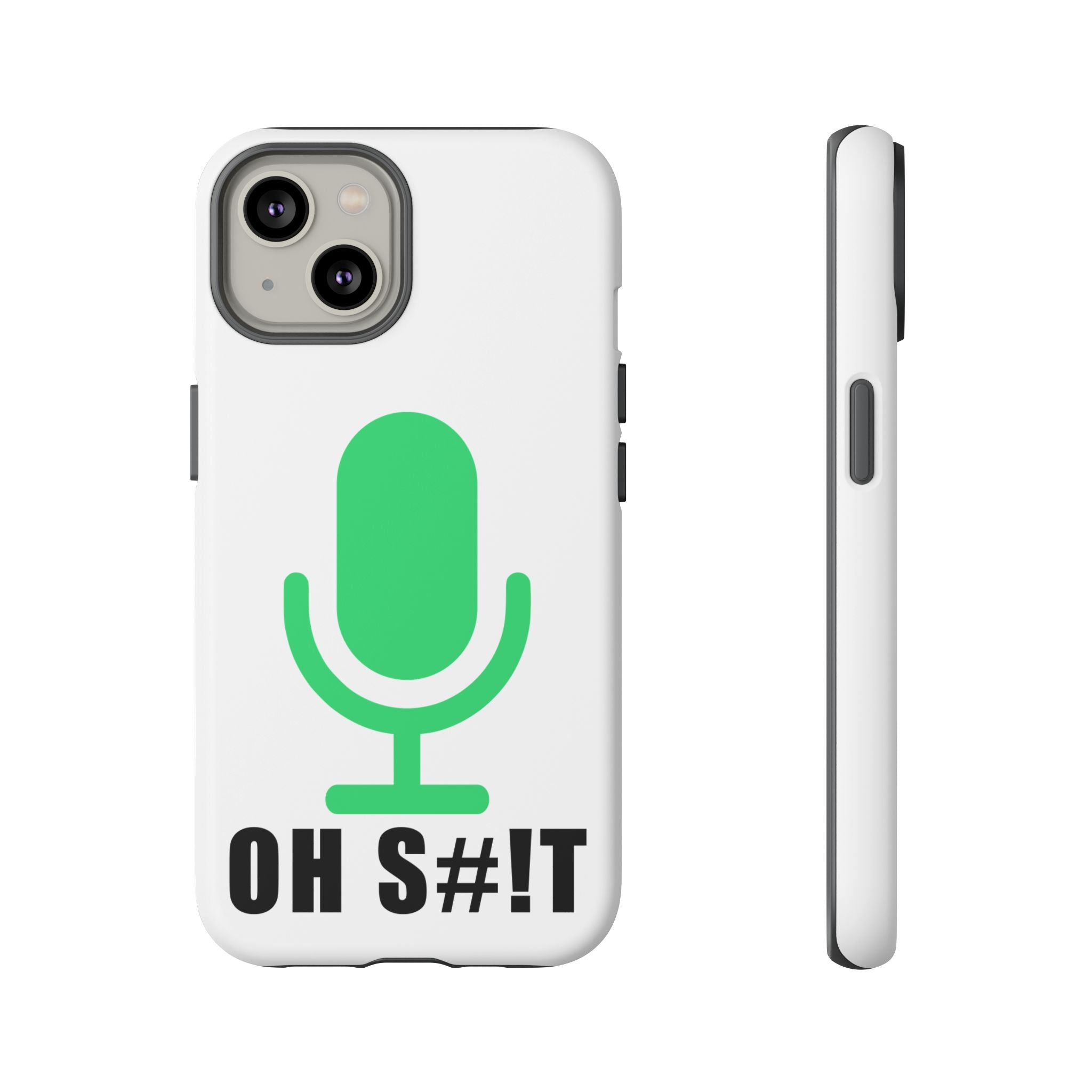 OH S#!T Phone Case – Hot Mic Zoom Meeting Horror Mobile Cover
