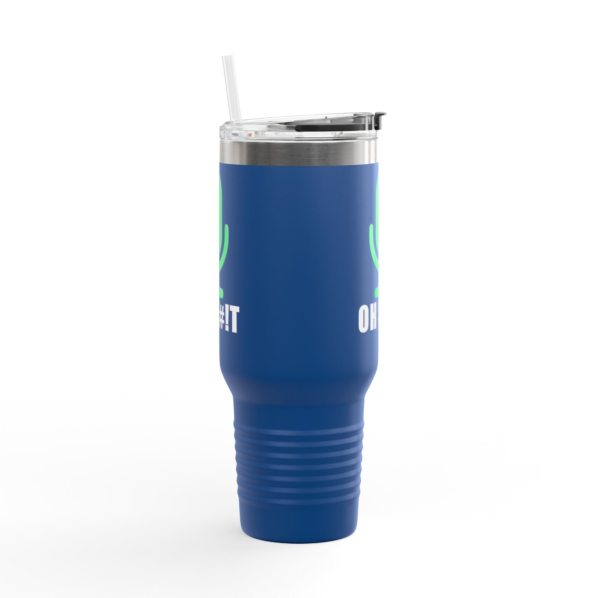 OH S#!T Travel Mug – Hot Mic Zoom Meeting Horror Tumbler