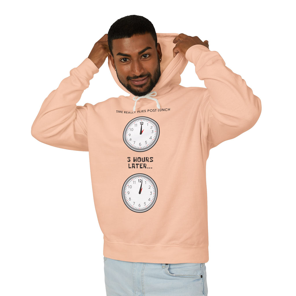 Post Lunch Woe Hoodie – Dark Humor Office Survival Sweatshirt