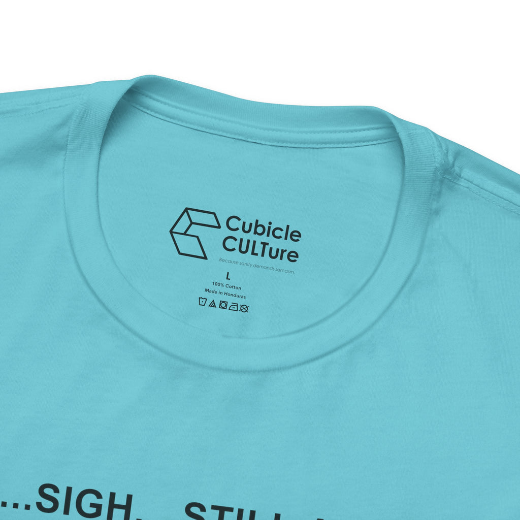 Every Morning — Clocking into Hell T-Shirt – Cliffverse Office Humor Graphic Tee for Corporate Survivors