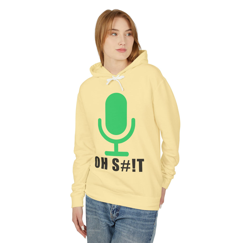 OH S#!T Hoodie – Hot Mic Zoom Meeting Horror Sweatshirt