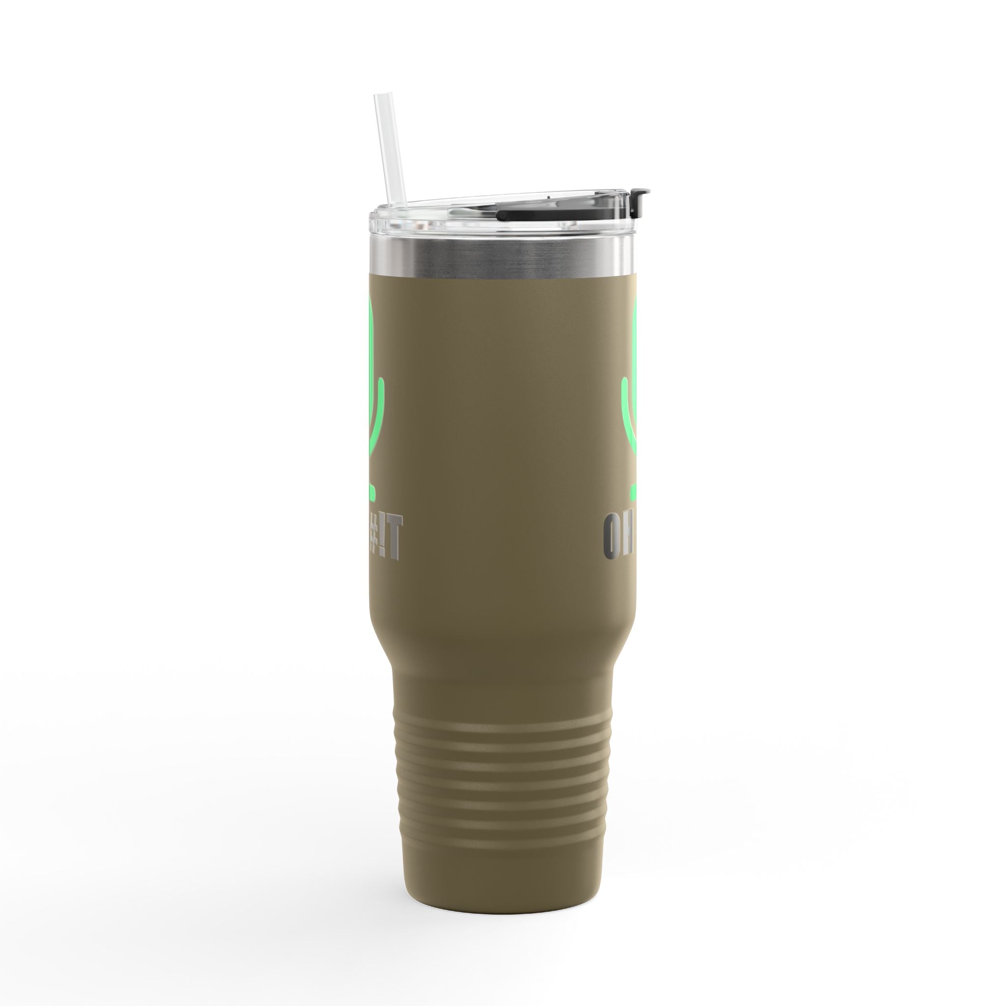 OH S#!T Travel Mug – Hot Mic Zoom Meeting Horror Tumbler
