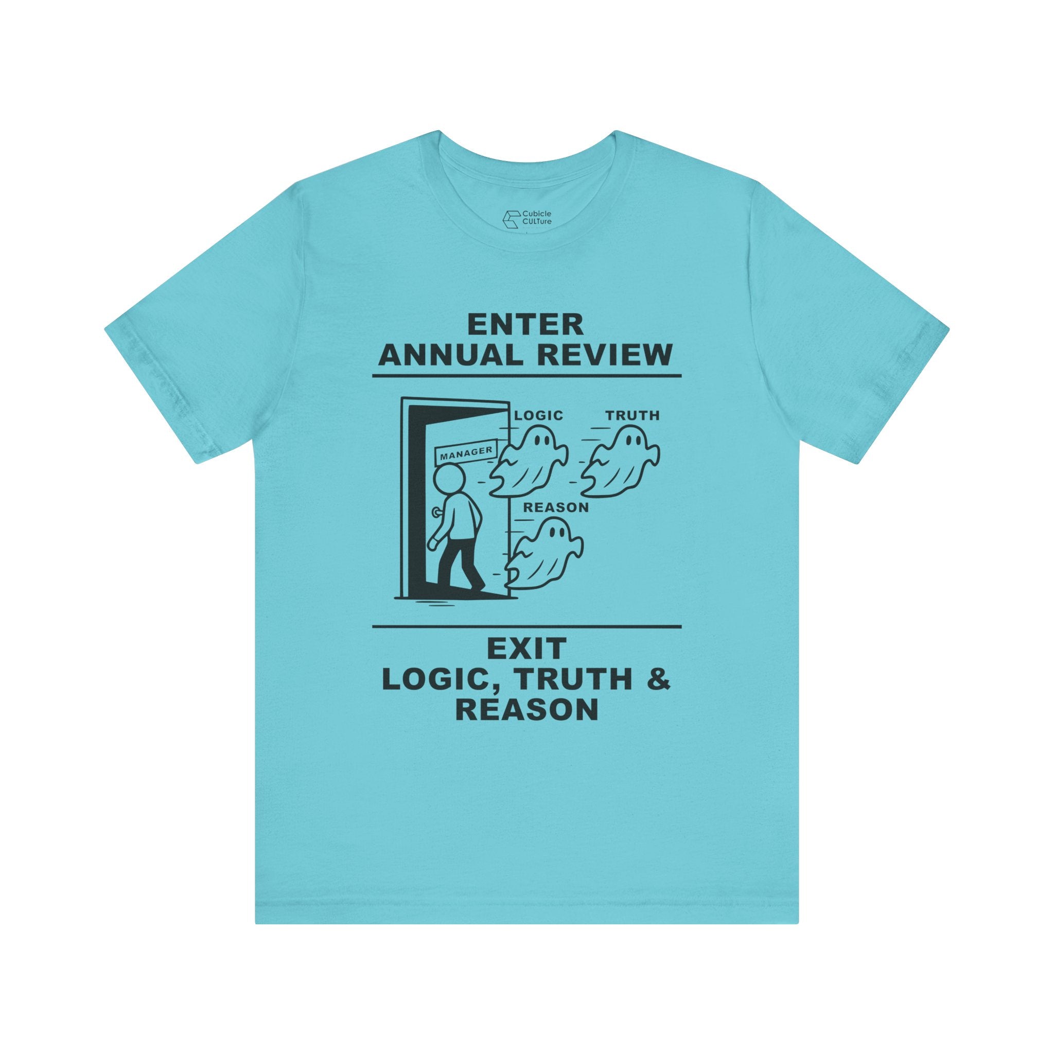 Annual Review T-Shirt – Cliffverse Office Humor Graphic Tee for Corporate Survivors