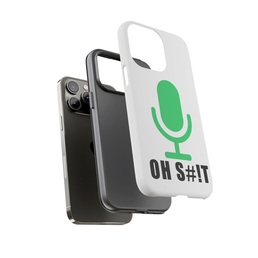 OH S#!T Phone Case – Hot Mic Zoom Meeting Horror Mobile Cover