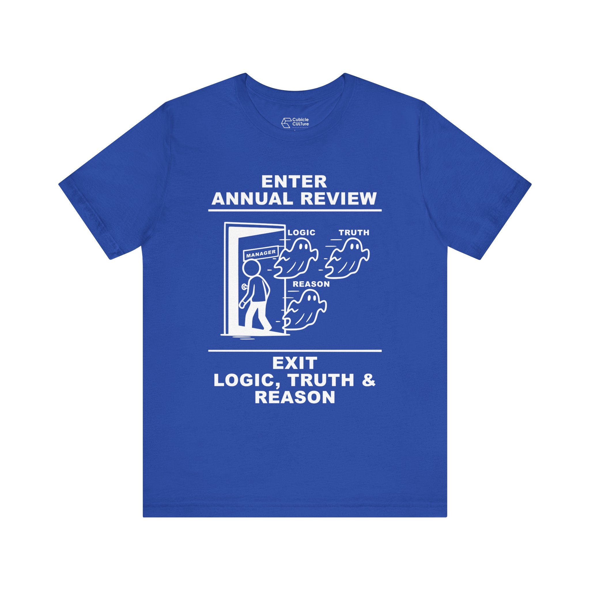 Annual Review T-Shirt – Cliffverse Office Humor Graphic Tee for Corporate Survivors