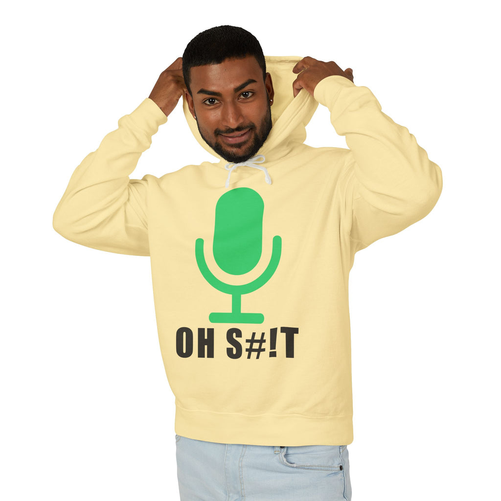 OH S#!T Hoodie – Hot Mic Zoom Meeting Horror Sweatshirt