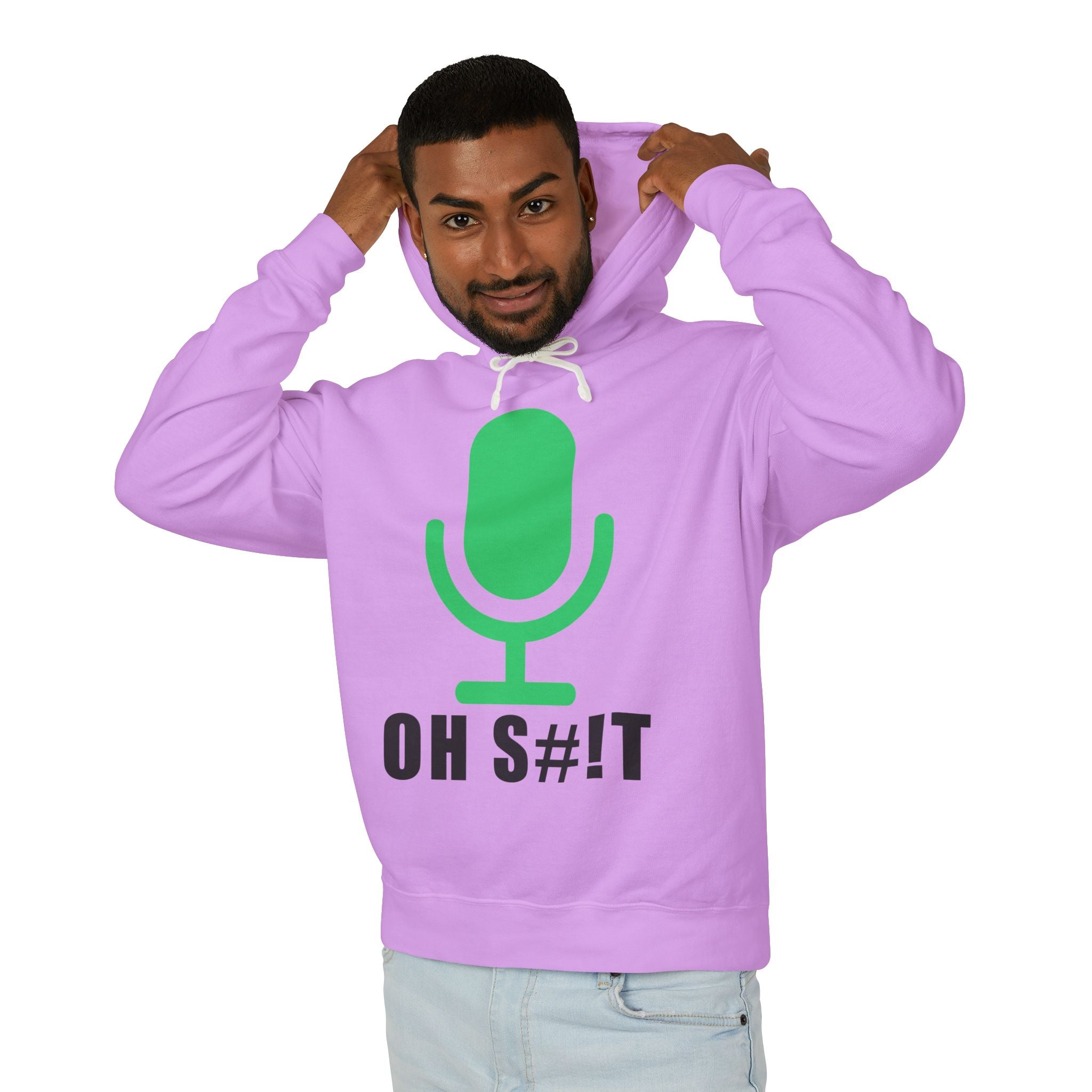 OH S#!T Hoodie – Hot Mic Zoom Meeting Horror Sweatshirt