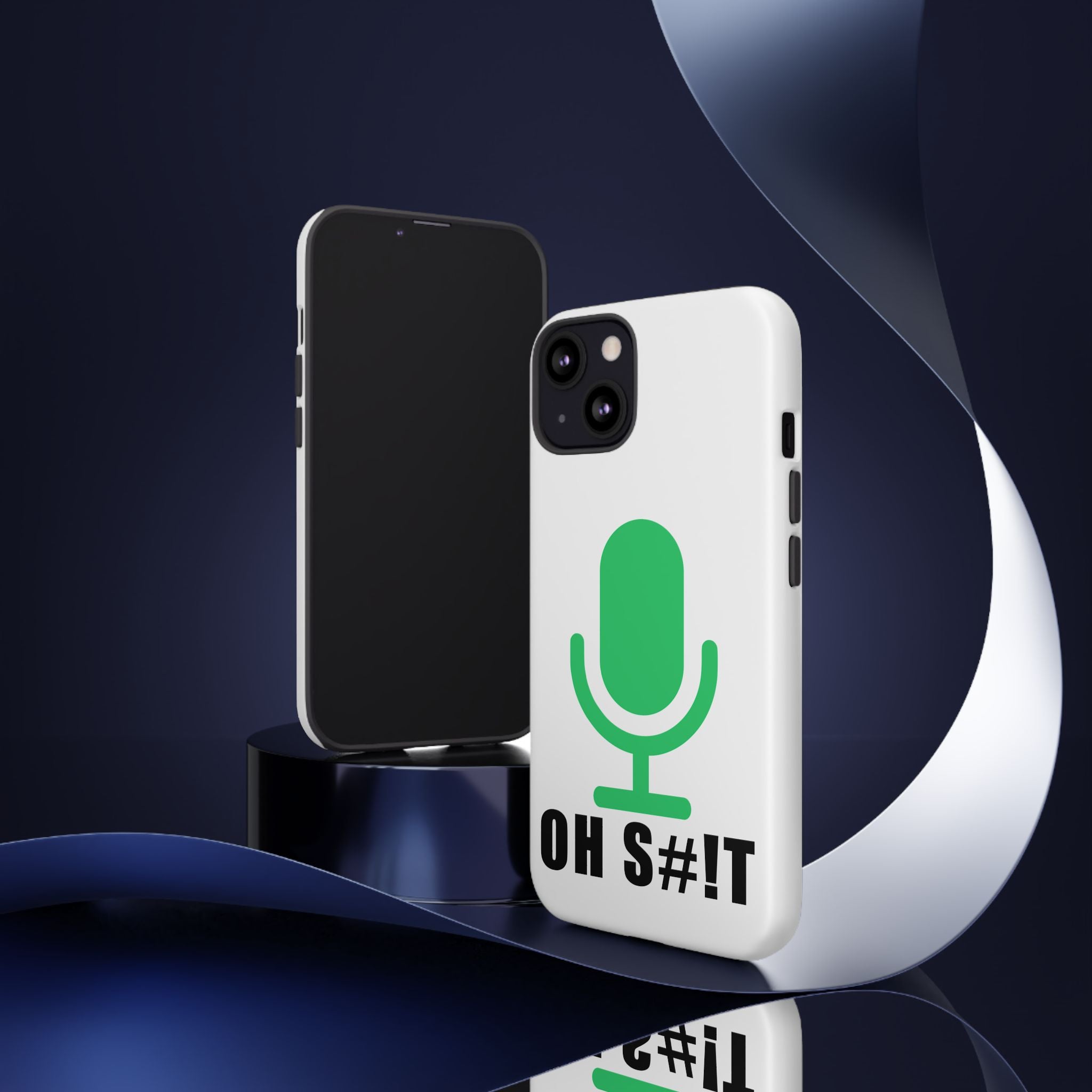 OH S#!T Phone Case – Hot Mic Zoom Meeting Horror Mobile Cover