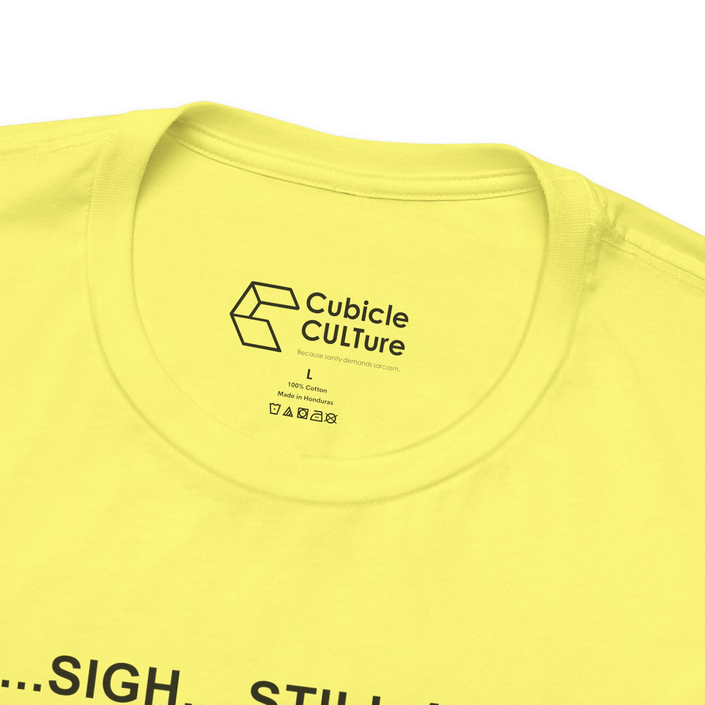 Every Morning — Clocking into Hell T-Shirt – Cliffverse Office Humor Graphic Tee for Corporate Survivors