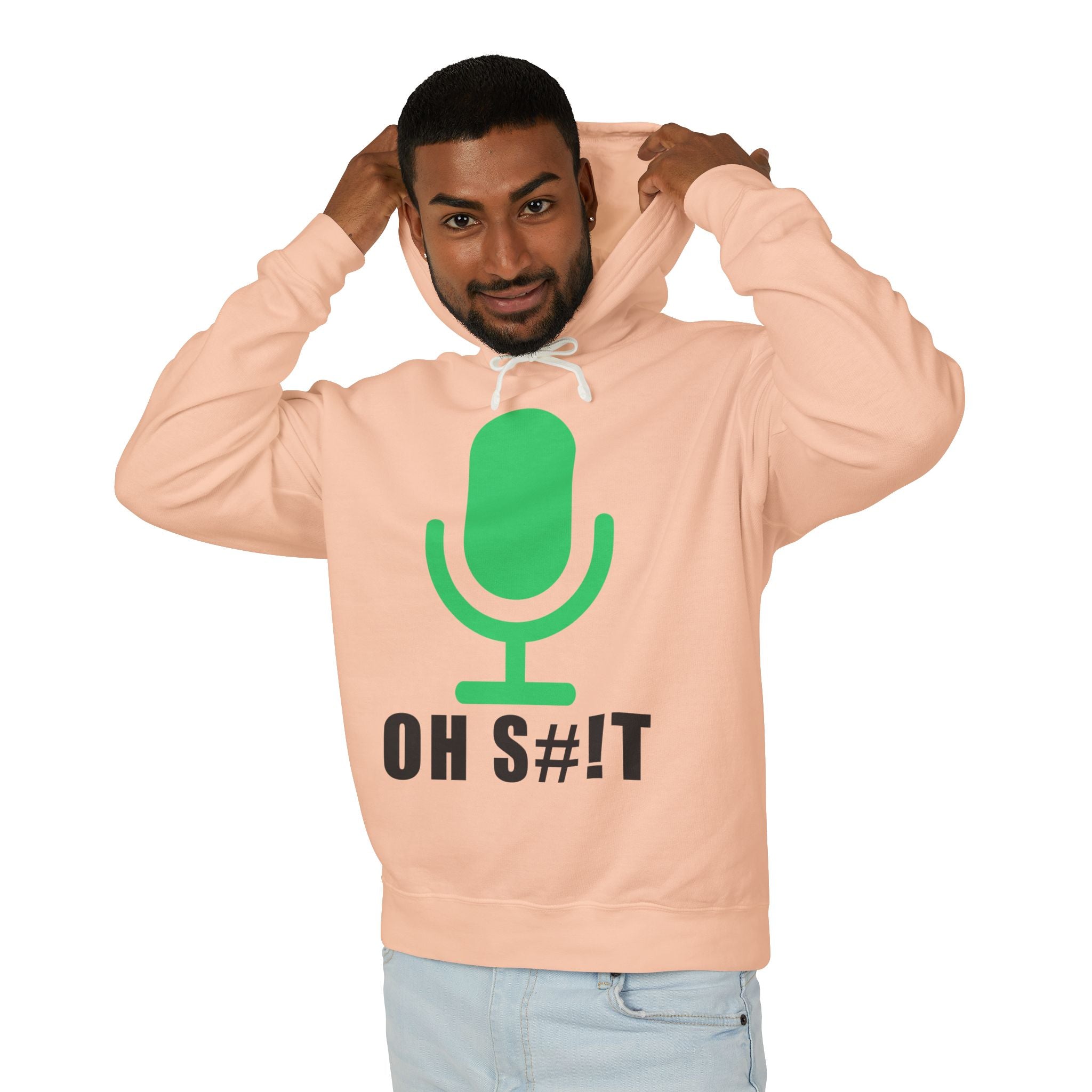 OH S#!T Hoodie – Hot Mic Zoom Meeting Horror Sweatshirt